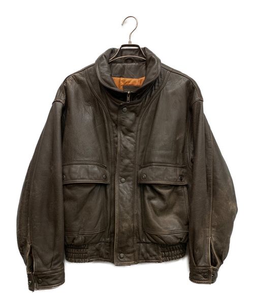 中古・古着通販】BACK LOT (バックロット) カウレザージャケット 