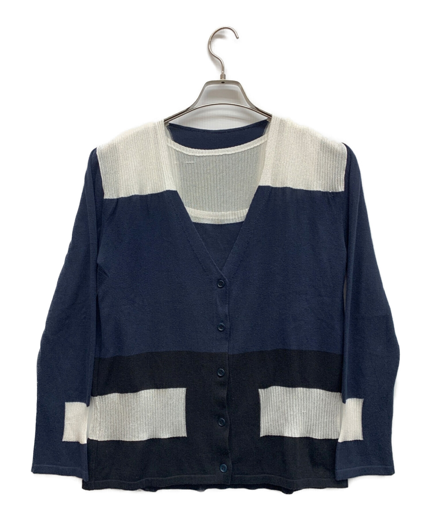 中古・古着通販】ISSEY MIYAKE (イッセイミヤケ) アンサンブル 