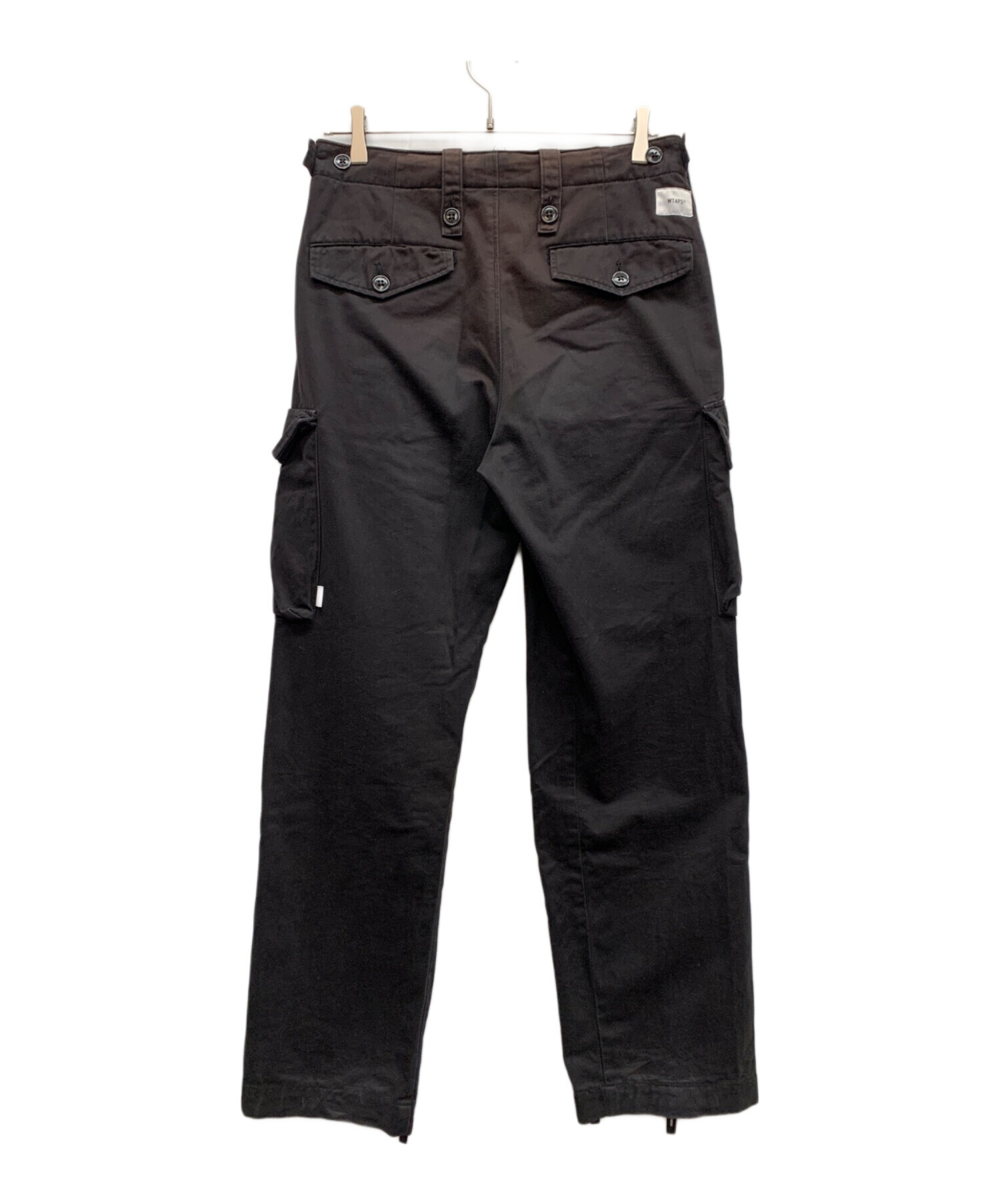 中古・古着通販】WTAPS (ダブルタップス) カーゴパンツ ブラック 