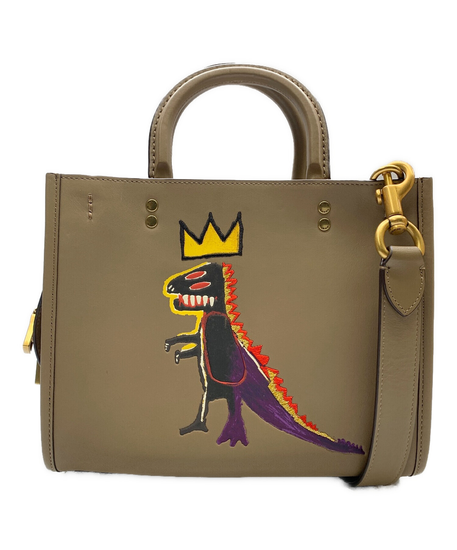 中古・古着通販】COACH (コーチ) Jean-Michel Basquiatコラボ 2WAY 