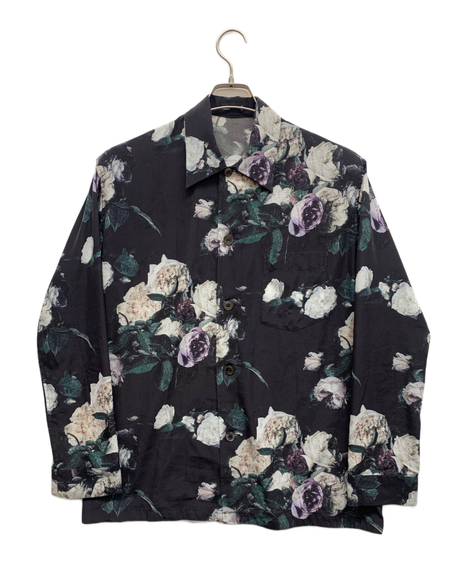 ladmusician 22ss 花柄 ビックローズ 44 LAD MUSICIAN]花柄シャツ(17SS