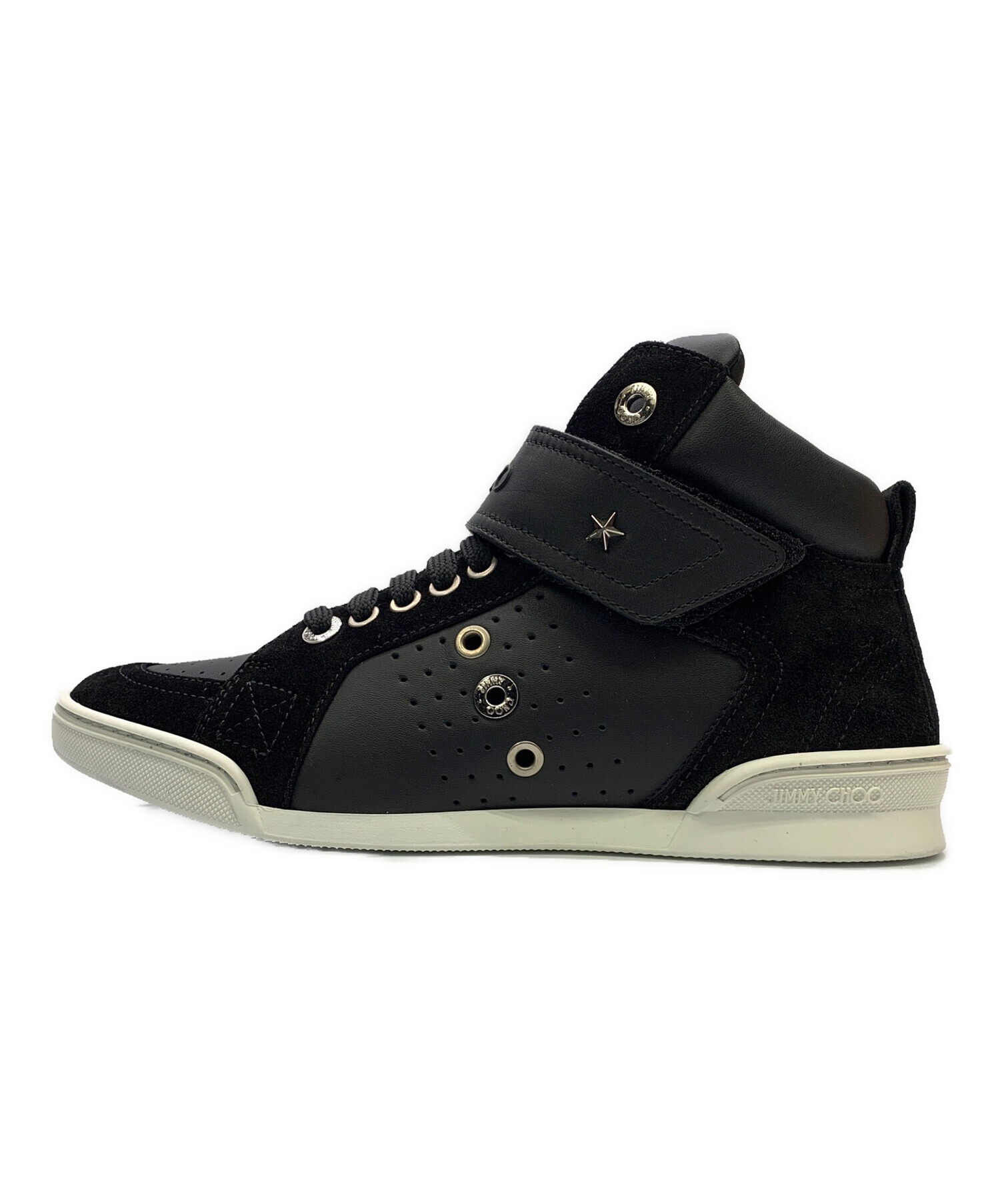 中古・古着通販】JIMMY CHOO (ジミーチュウ) ベルクロスニーカー 
