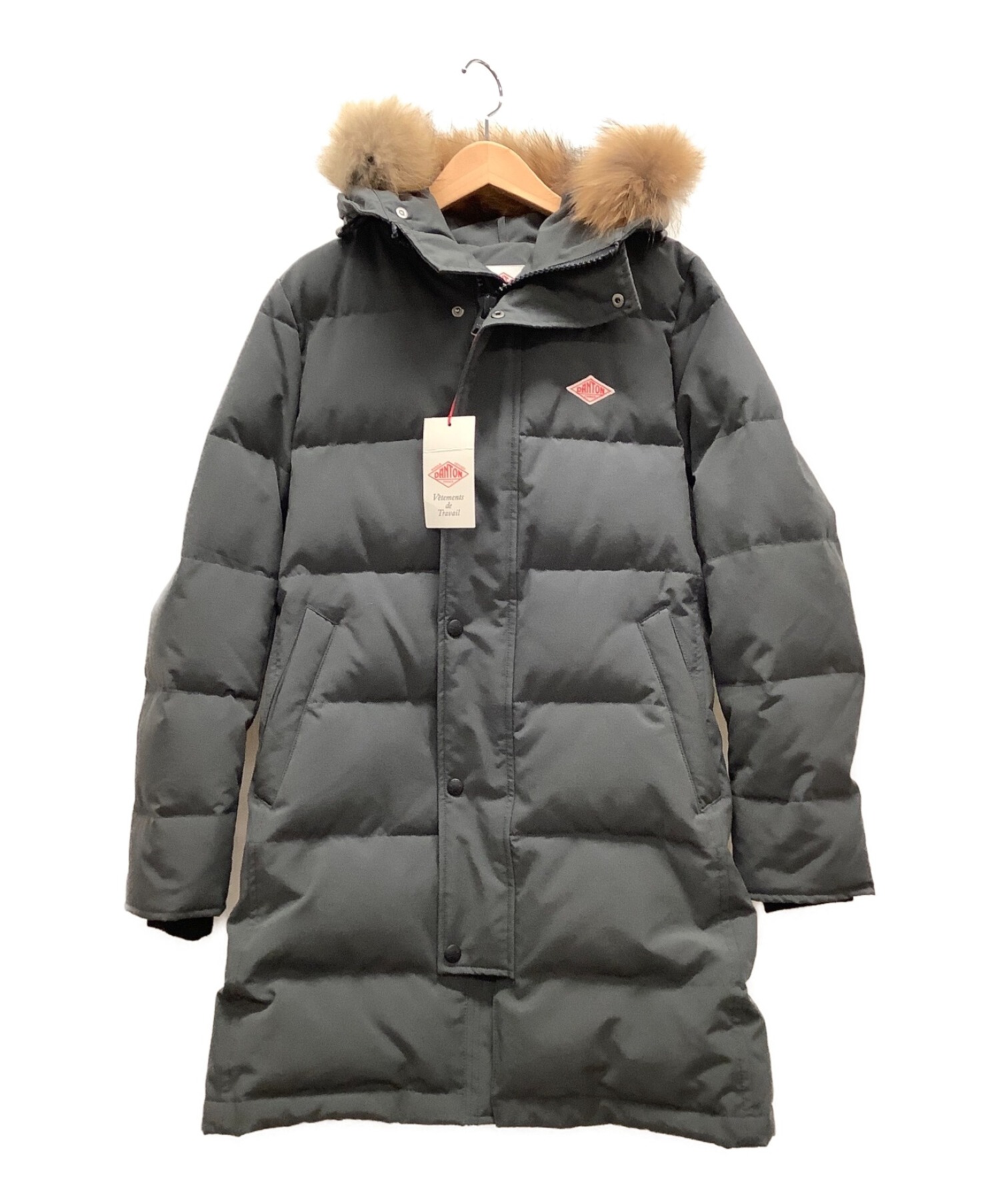 中古・古着通販】DANTON (ダントン) ロングダウンジャケット グリーン 