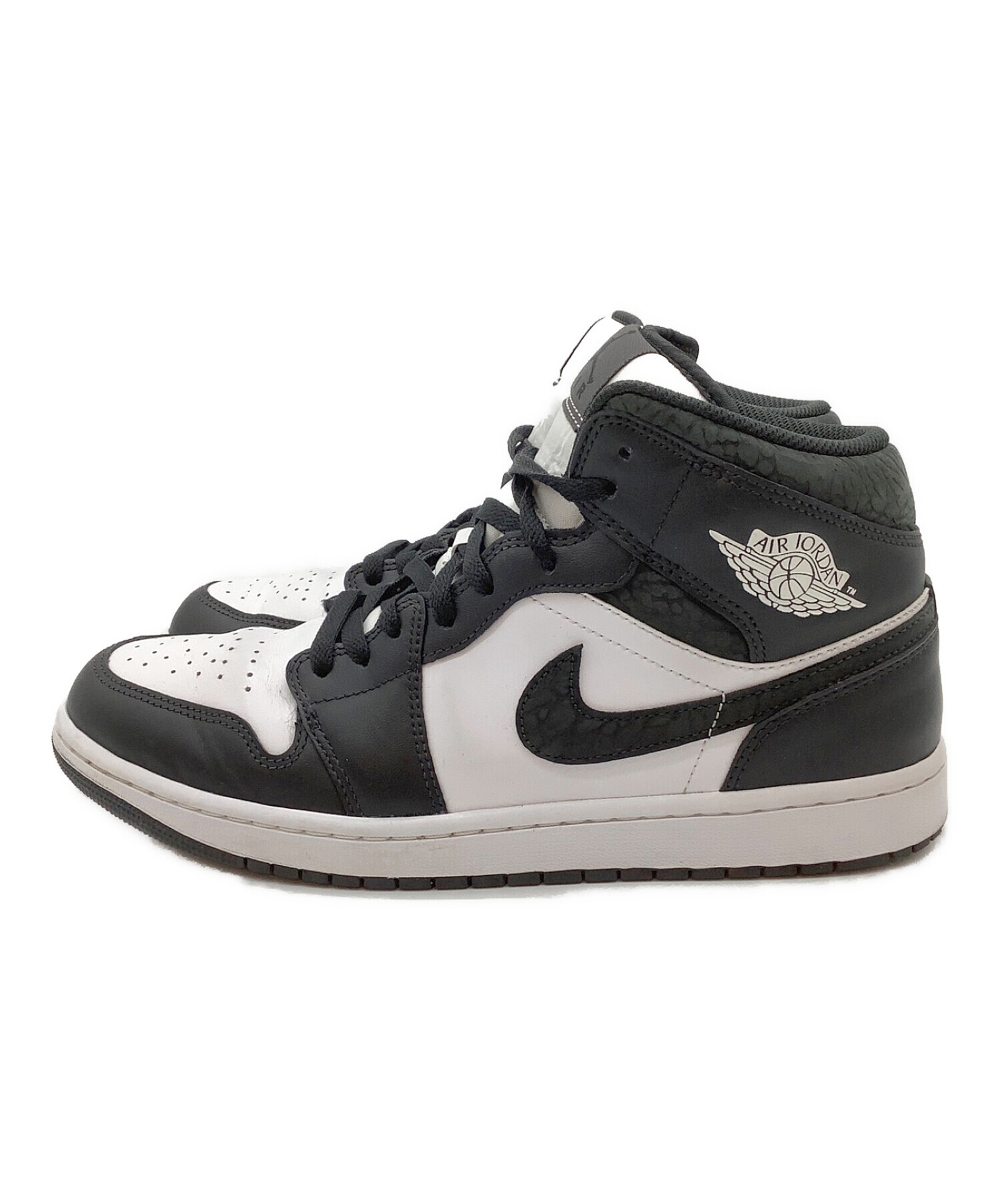 中古・古着通販】NIKE (ナイキ) Air Jordan 1 Mid Panda Elephant  
