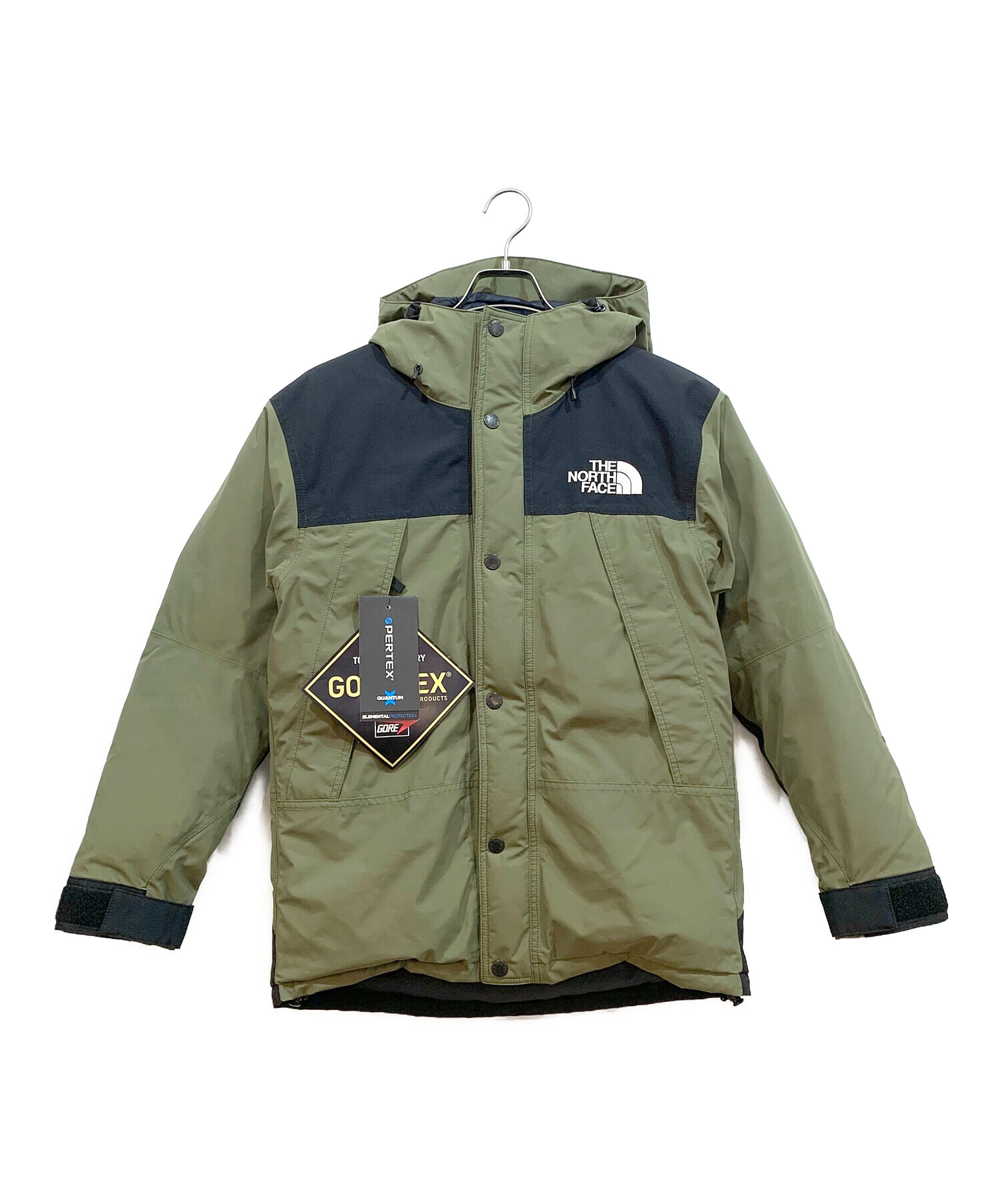 Mサイズ 17AW ノースフェイス マウンテンダウン バーント オリーブ