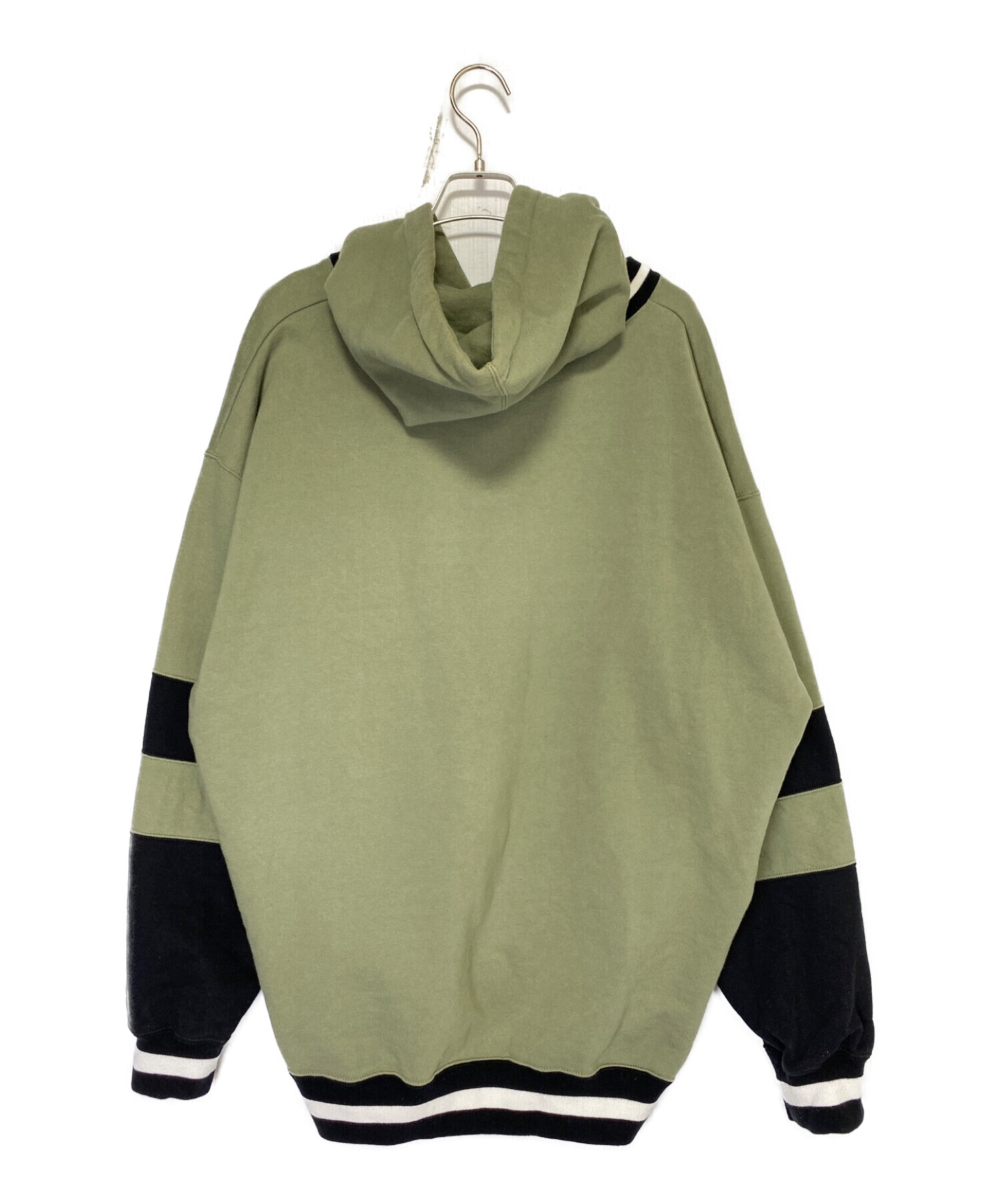 美品！　Supreme Hockey Hooded Supreme Hockey Hoodie Olive XLサイズ