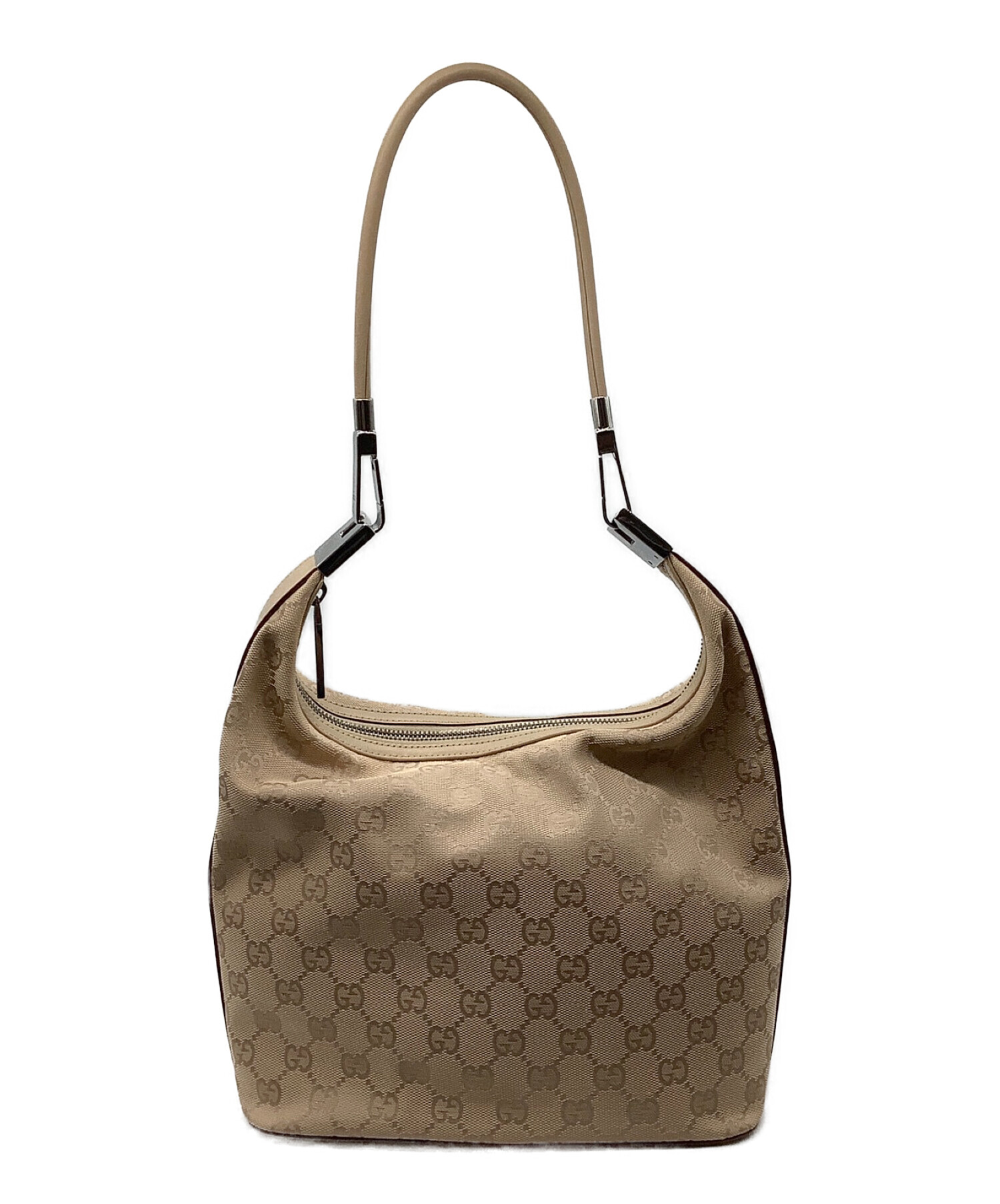 中古・古着通販】GUCCI (グッチ) ショルダーバッグGGキャンバス  