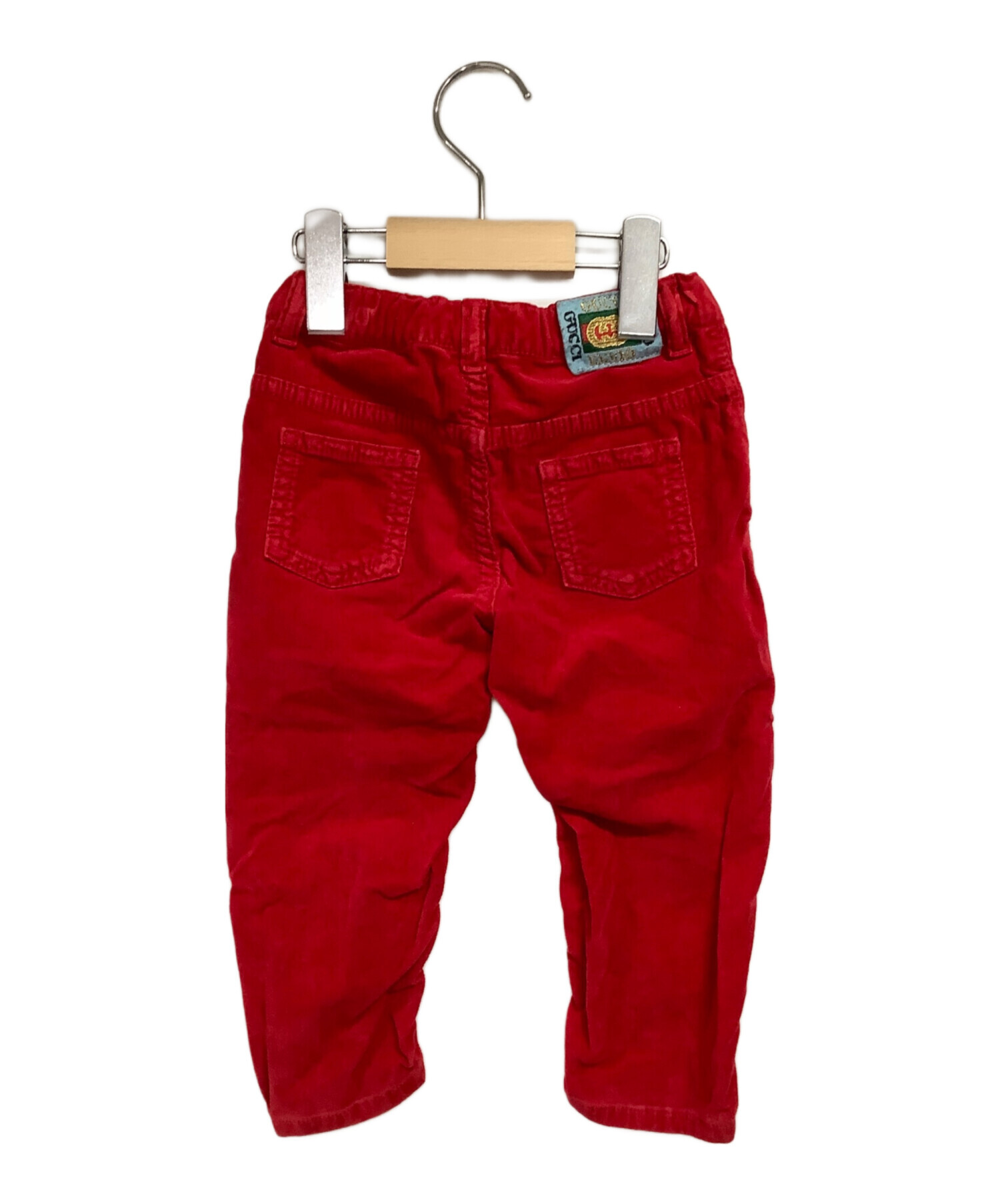 中古・古着通販】GUCCI (グッチ) パンツ レッド サイズ:18/24 