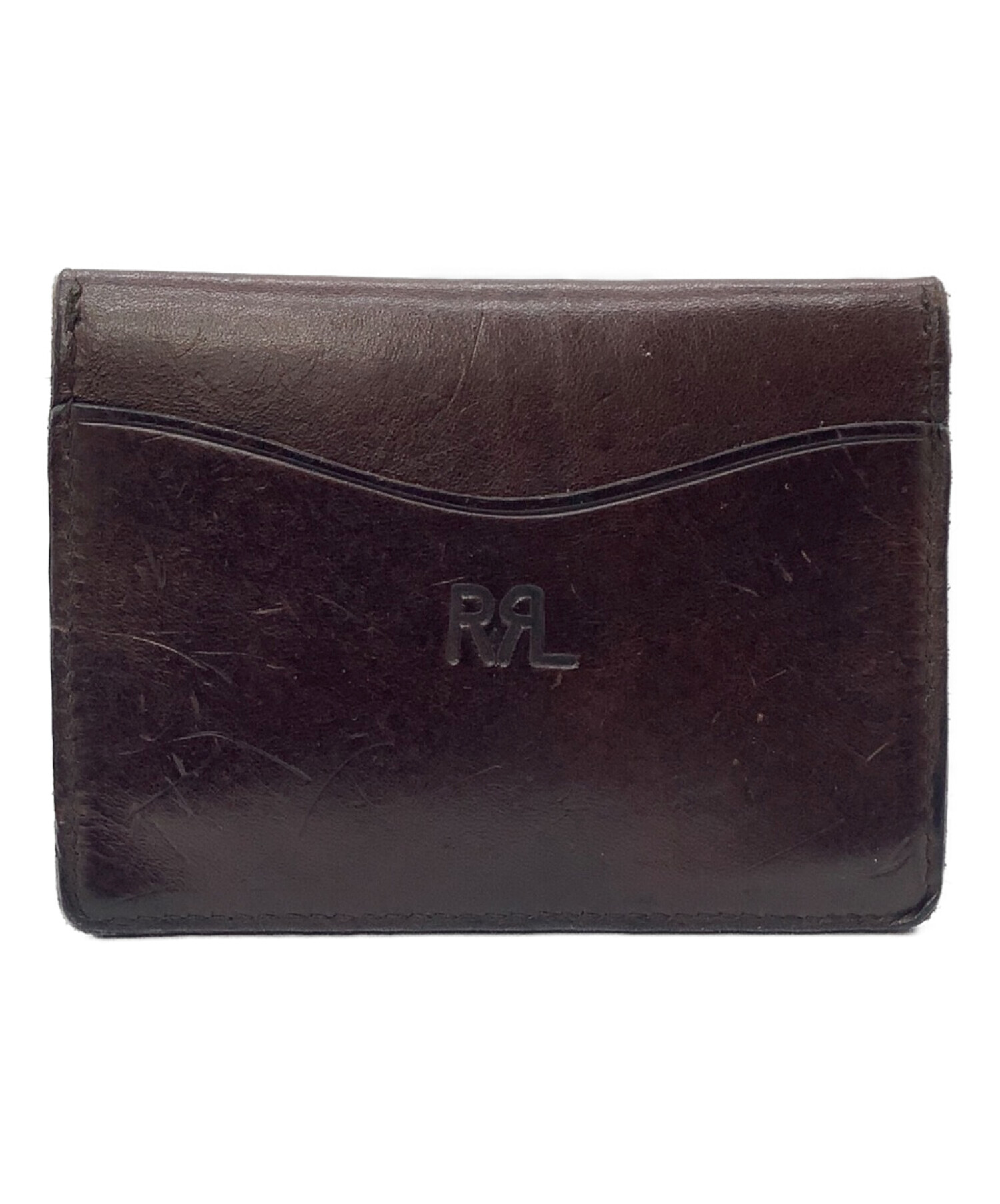 DOUBLE R.I. RRL ダブルアールエル アルミ カードケース 名刺入れ org.jpg