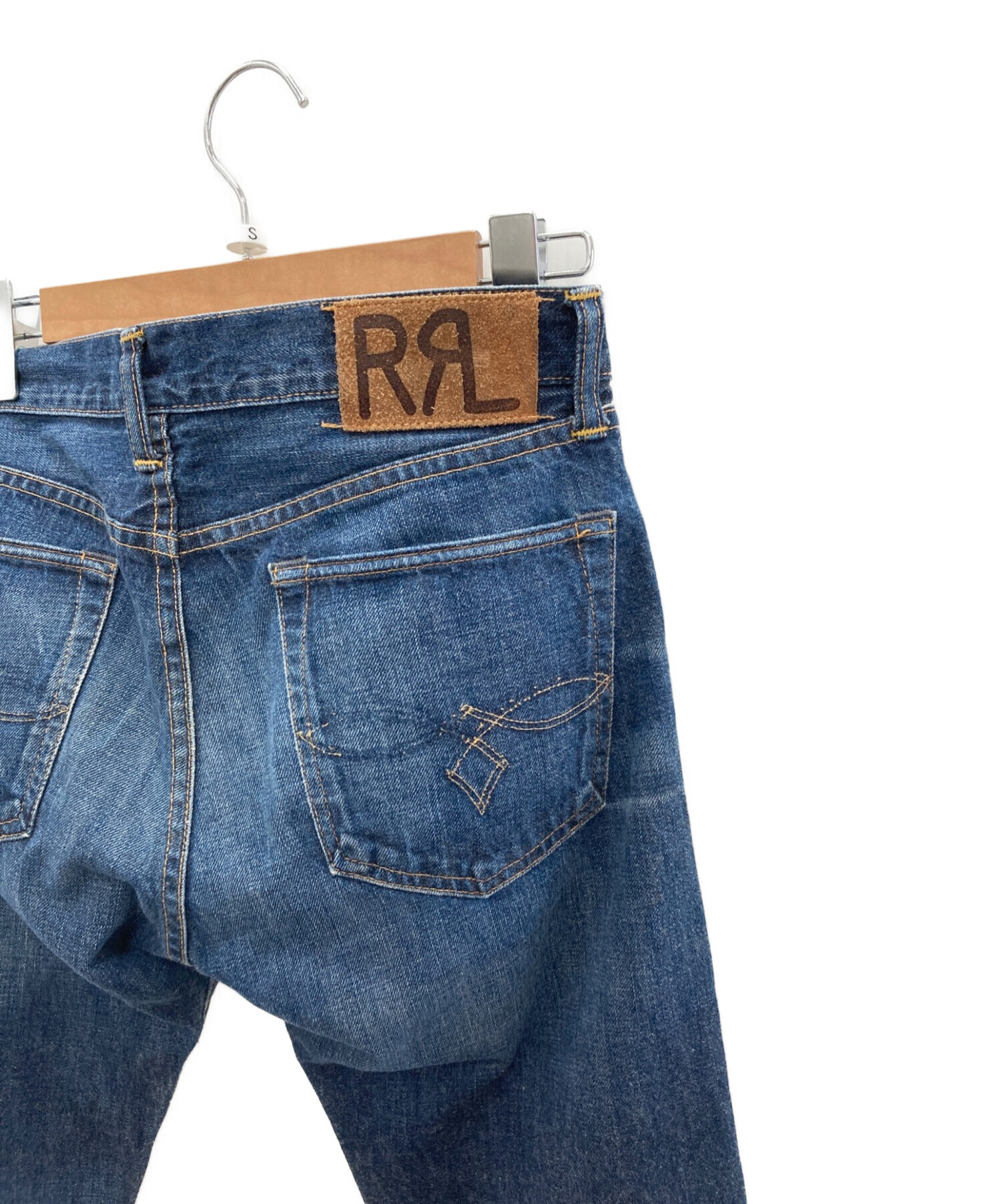 中古・古着通販】RRL (ダブルアールエル) デニムパンツ インディゴ  