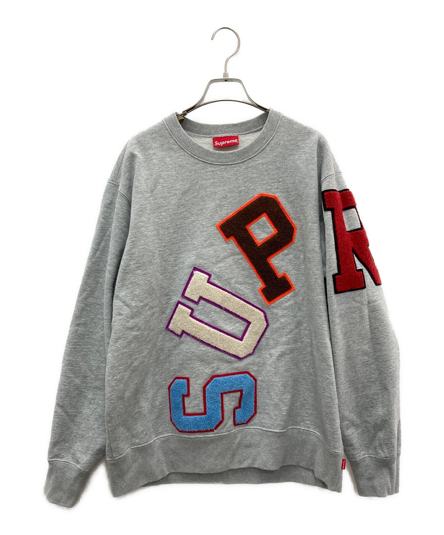 中古・古着通販】SUPREME (シュプリーム) スウェット ライトグレー 