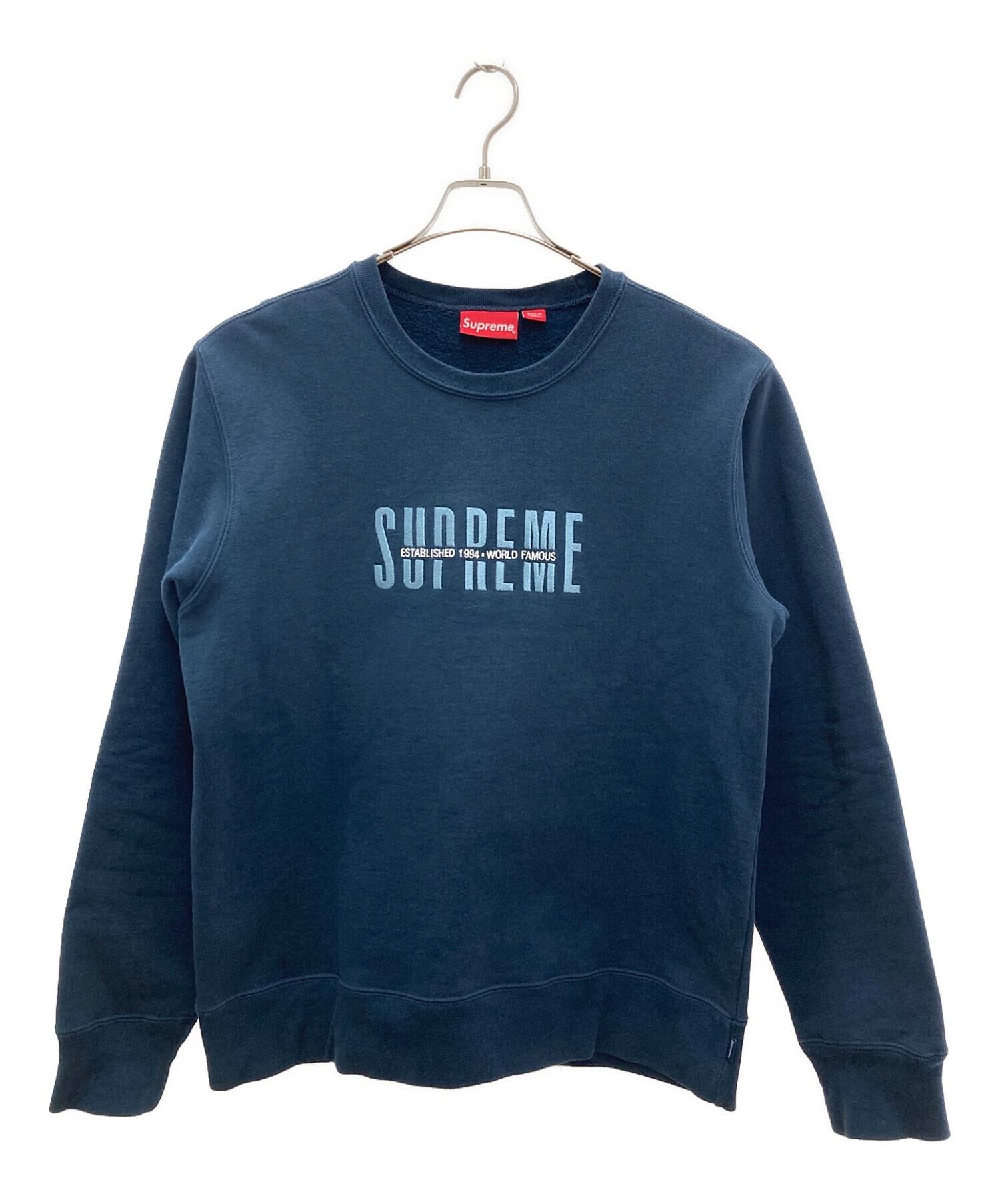 中古・古着通販】SUPREME (シュプリーム) クルーネックスウェット 