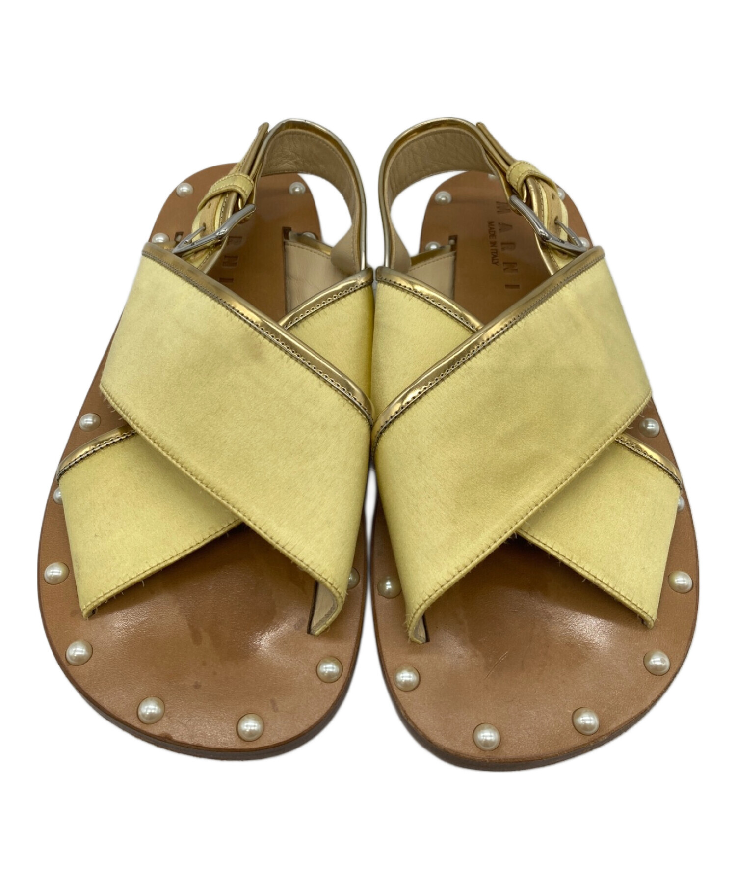 MARNI◆サンダル/37/NVY 2025年最新Yahoo!オークション -marni サンダル 37の中古品・新品