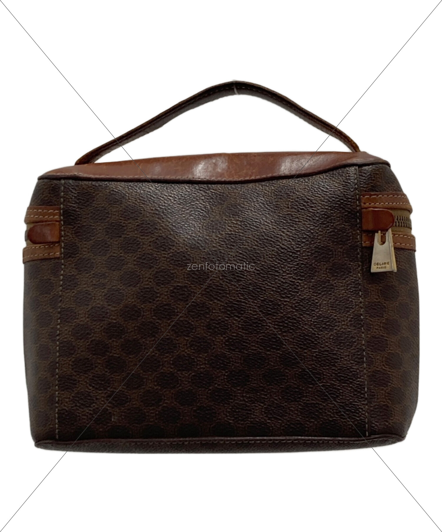 セリーヌ バニティバッグ マカダム柄 CELINEセリーヌ バニティバッグ