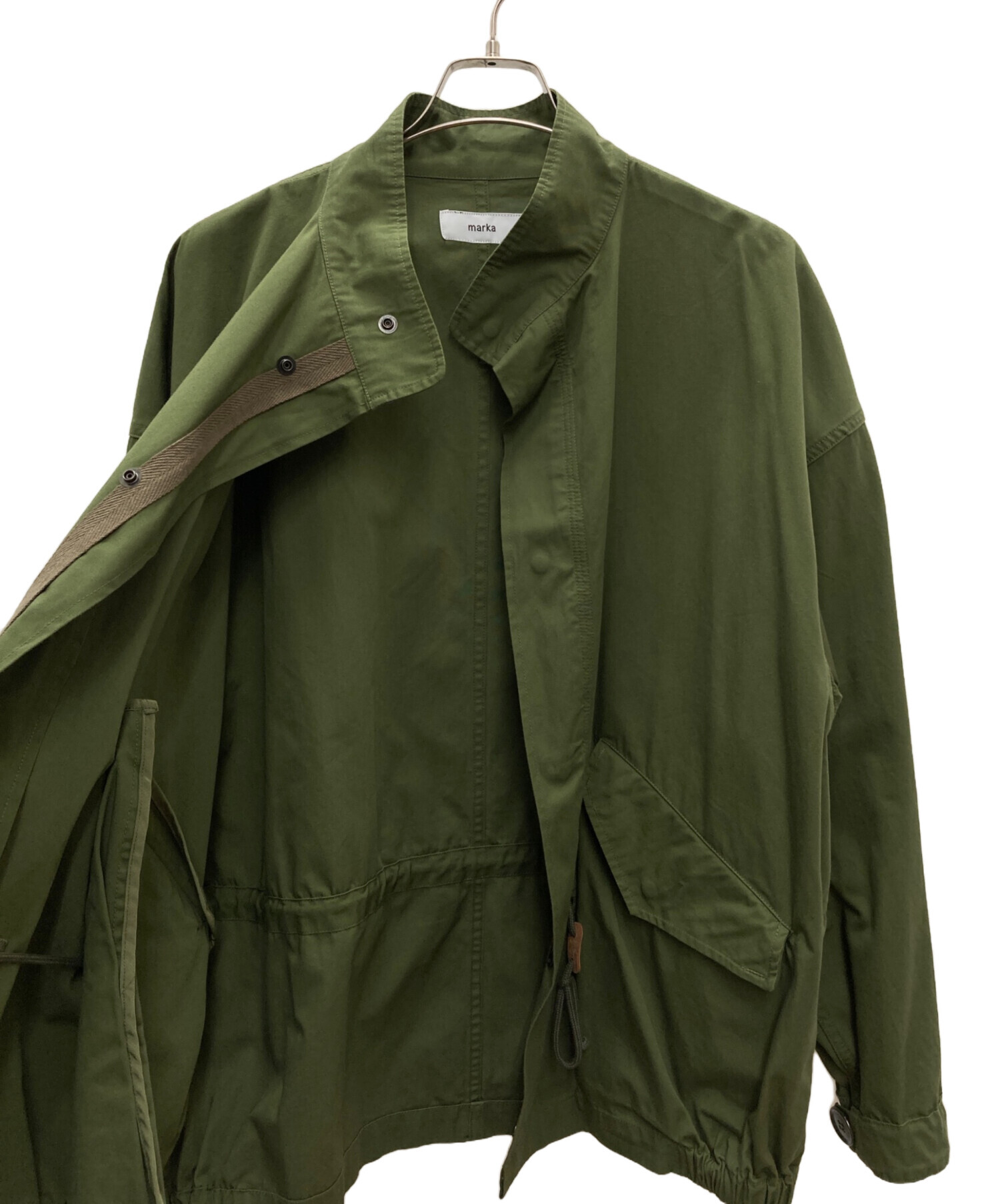 中古・古着通販】MARKA (マーカ) ショートモッズ グリーン サイズ:M 