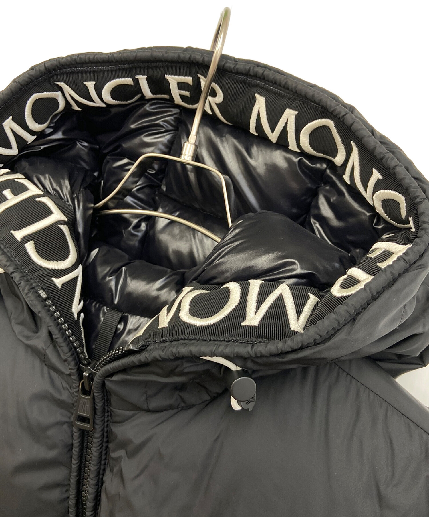 MONCLER (モンクレール) ダウンジャケット ブラック サイズ:1