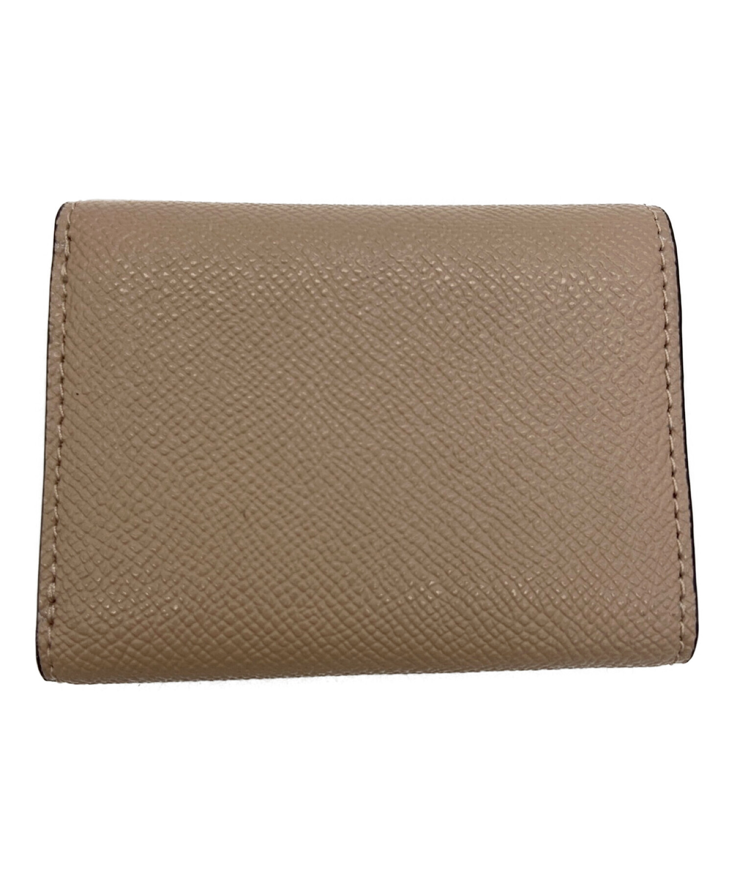 中古・古着通販】COACH (コーチ) 3つ折り財布 ブラックマルチ 未使用品 