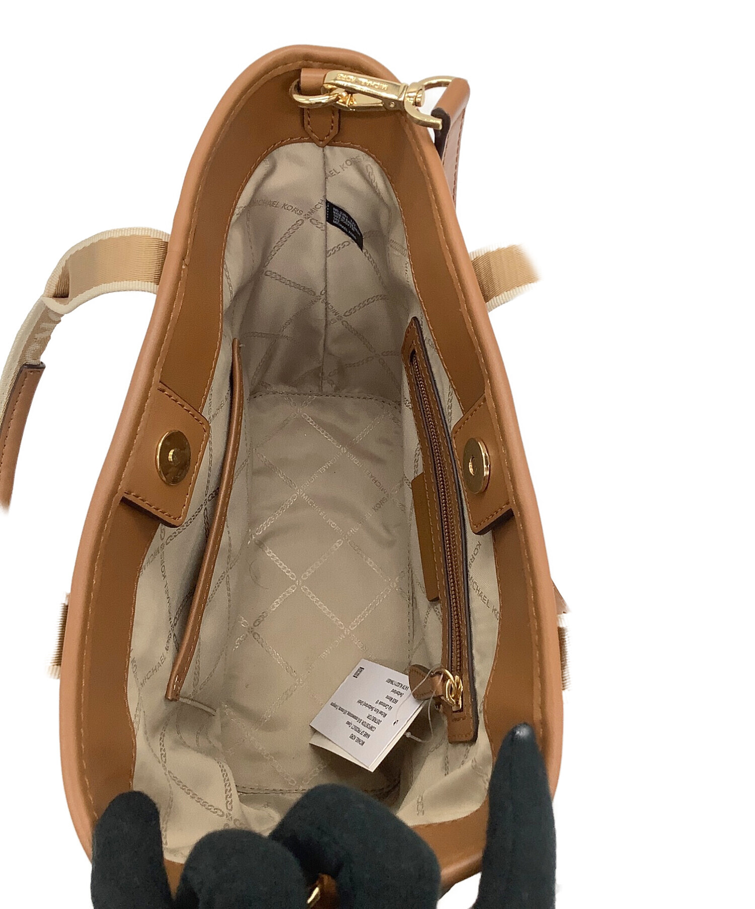 中古・古着通販】MICHAEL KORS (マイケルコース) 2WAYバッグ ホワイト 