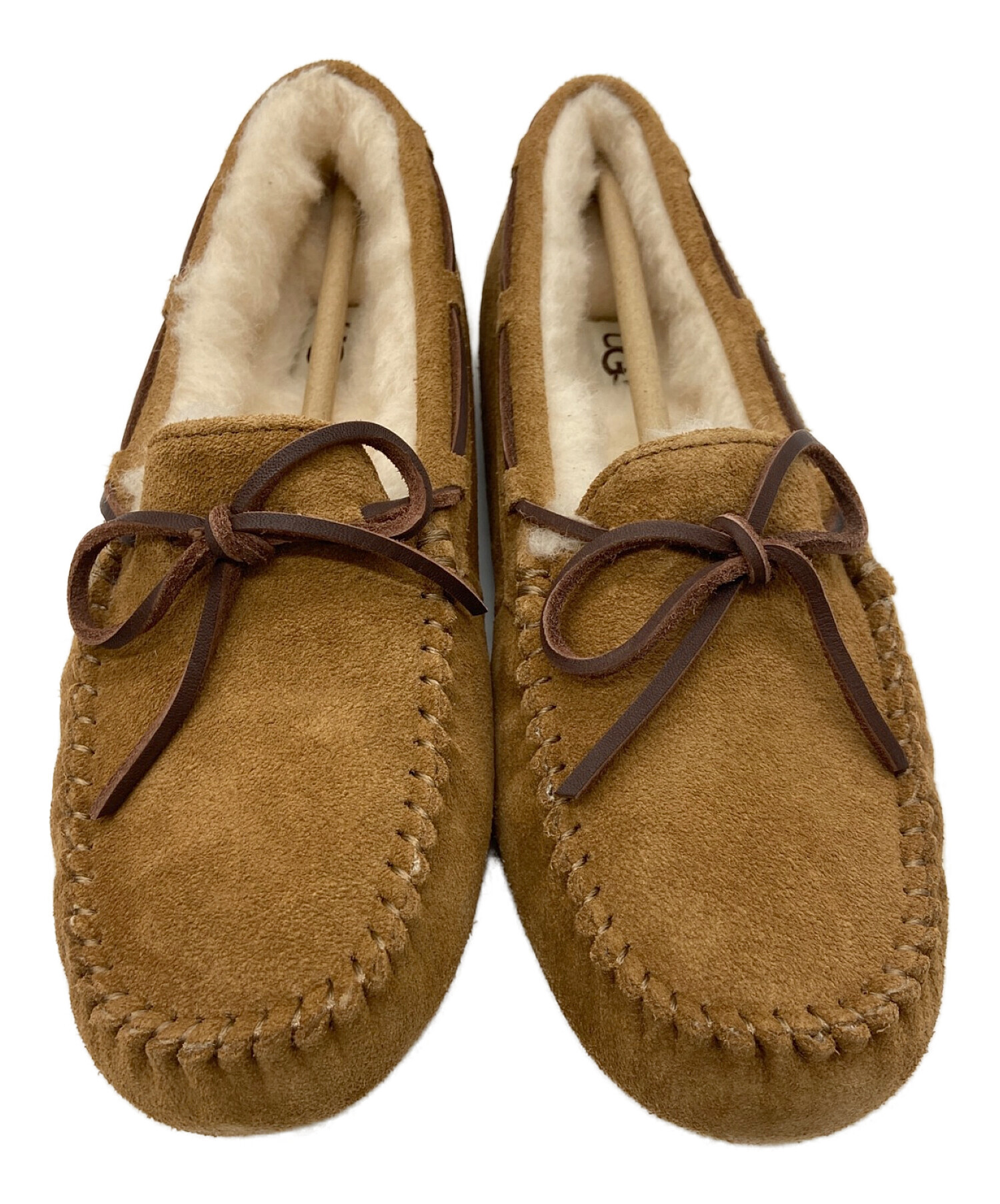 UGG アグ モカシン ムートンドライビングシューズ ブラック 23cm UGG