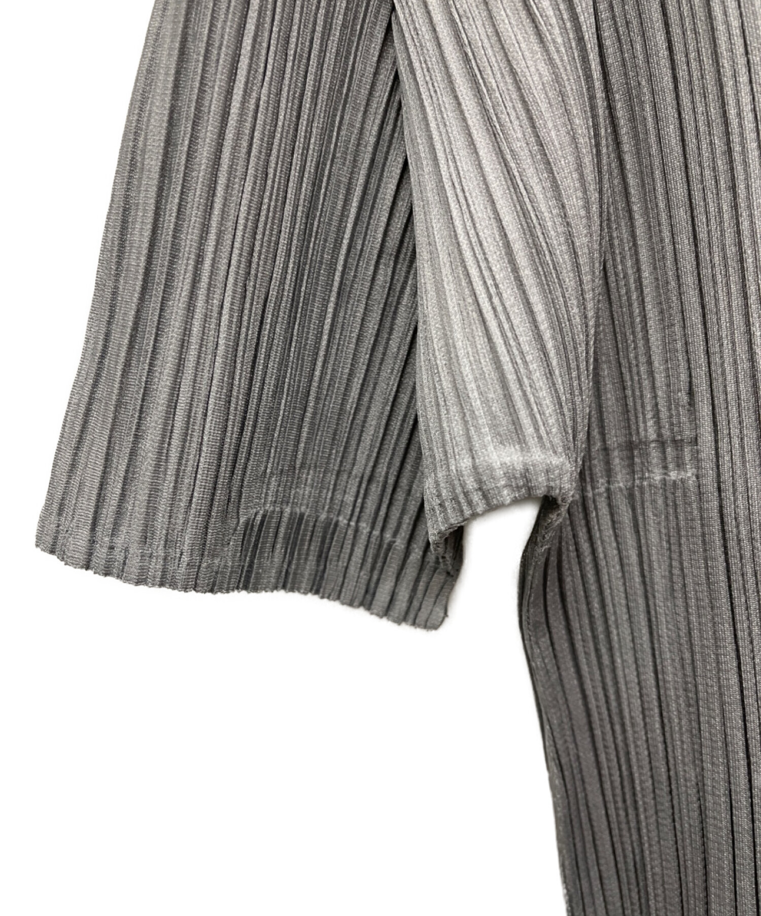 中古・古着通販】PLEATS PLEASE (プリーツプリーズ) カットソー グレー 