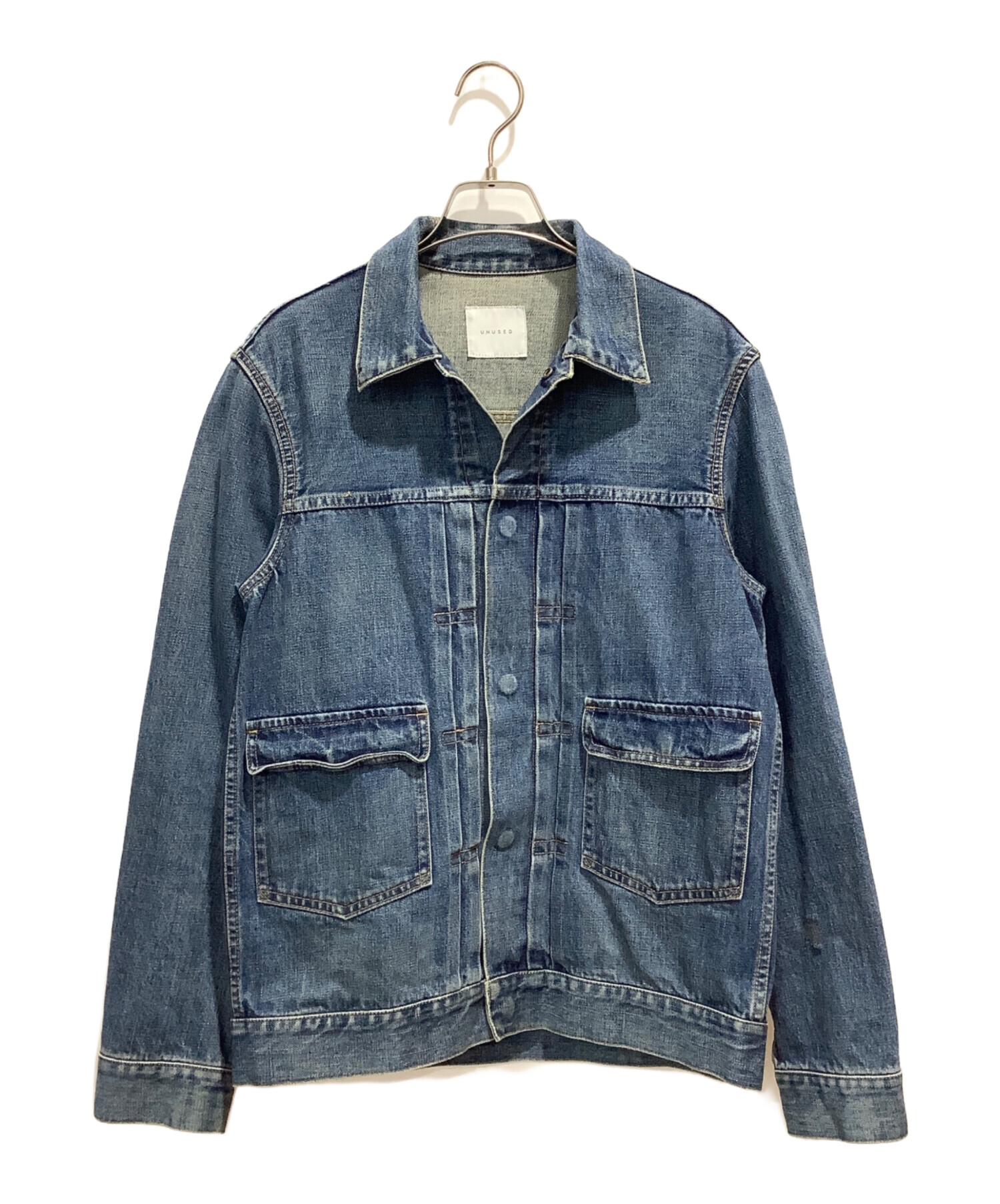 中古・古着通販】UNUSED (アンユーズド) デニムジャケット 