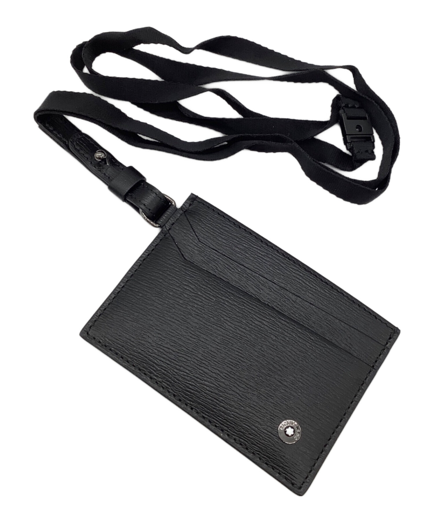 中古・古着通販】MONTBLANC (モンブラン) カードケース ブラック  