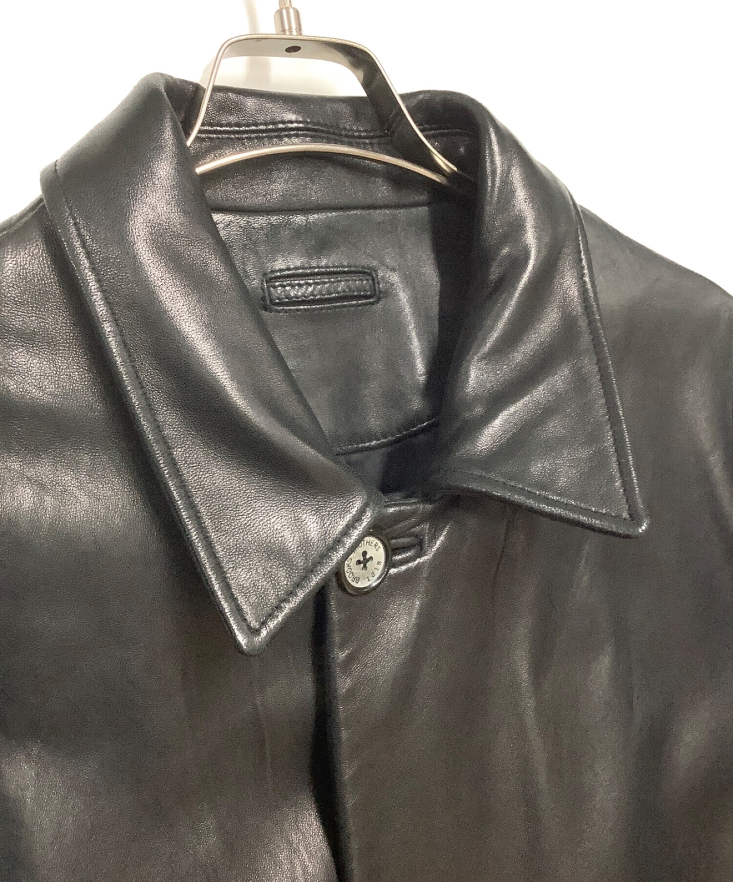 中古・古着通販】BROOKS BROTHERS (ブルックスブラザーズ) ラムレザー 