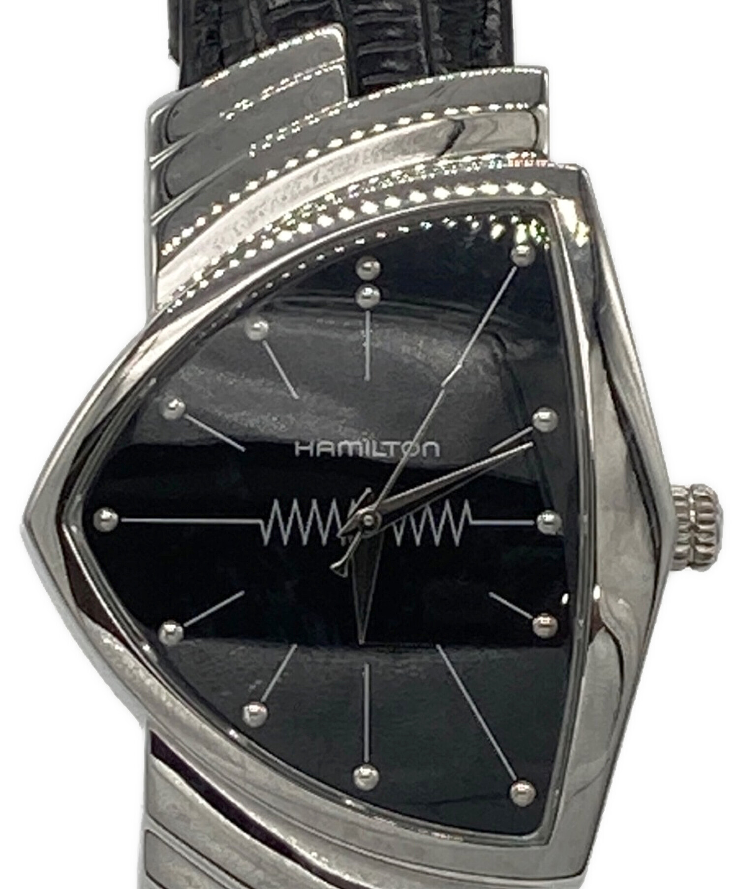 中古・古着通販】HAMILTON (ハミルトン) 腕時計 ブラック｜ブランド  