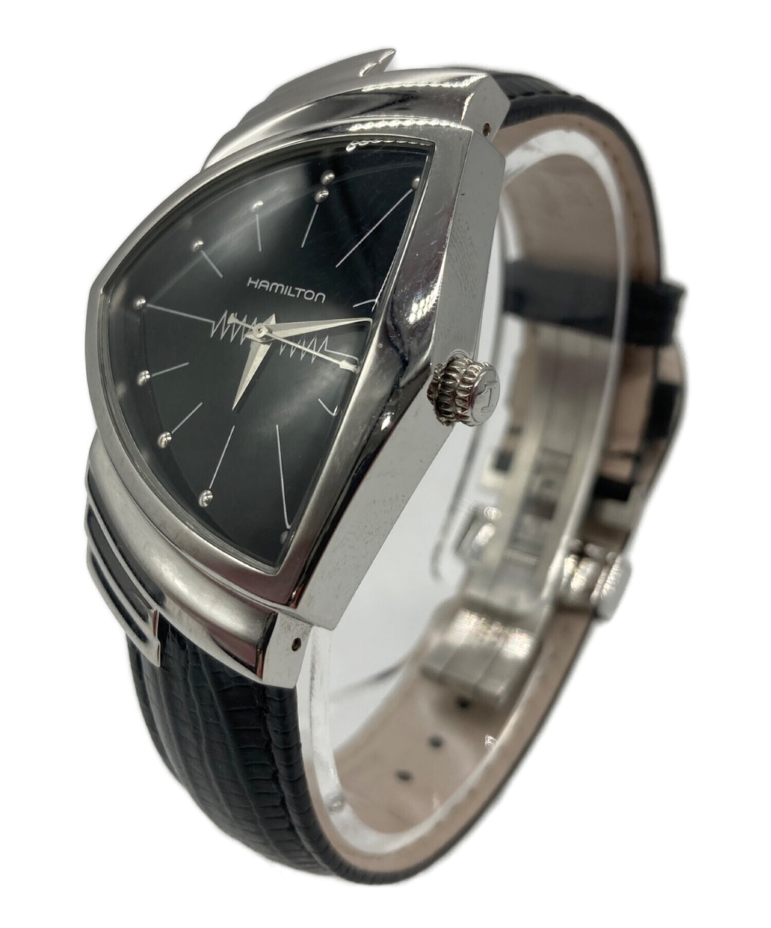 中古・古着通販】HAMILTON (ハミルトン) 腕時計 ブラック｜ブランド 