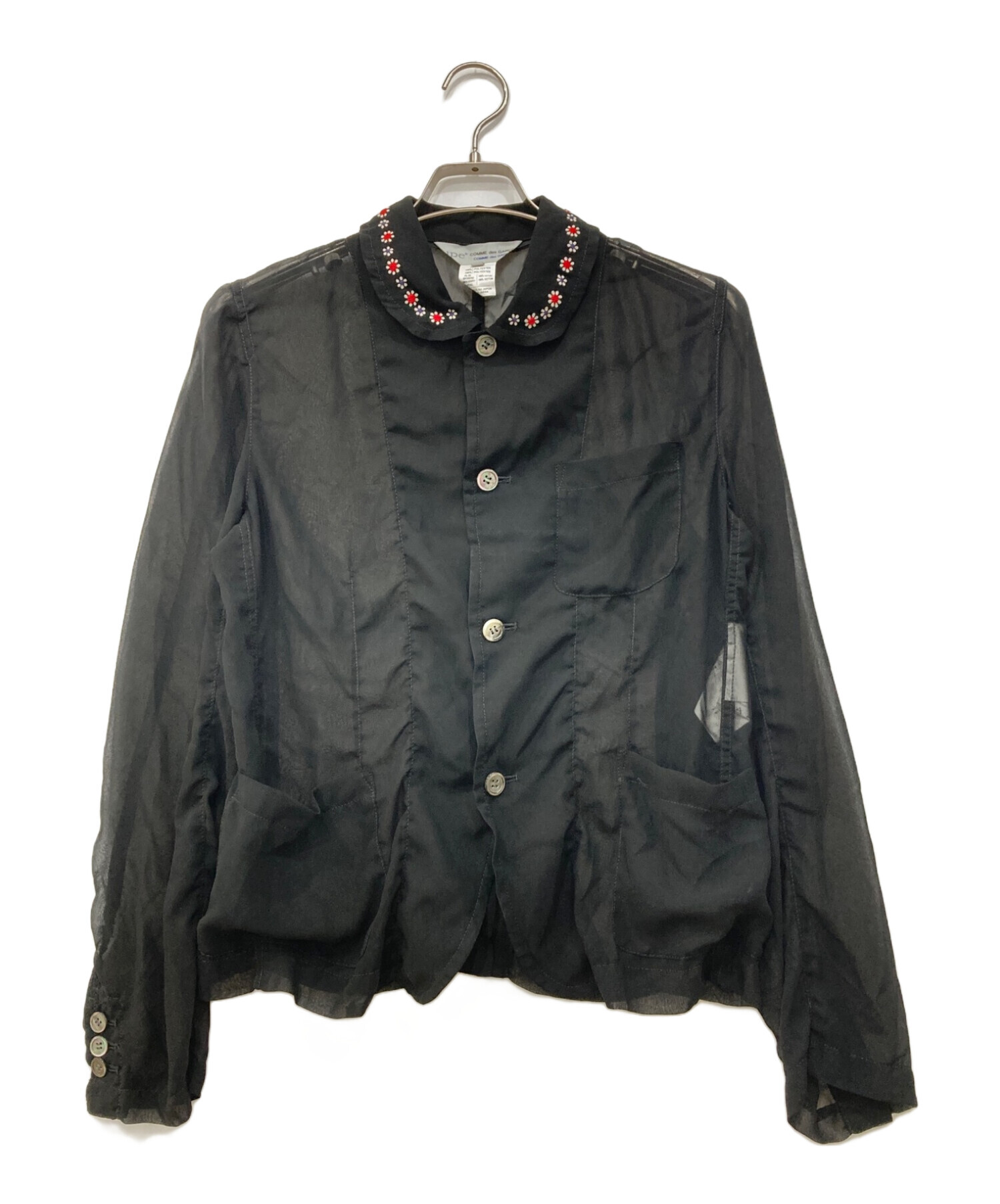 中古・古着通販】COMME des GARCONS (コムデギャルソン) シースルー 