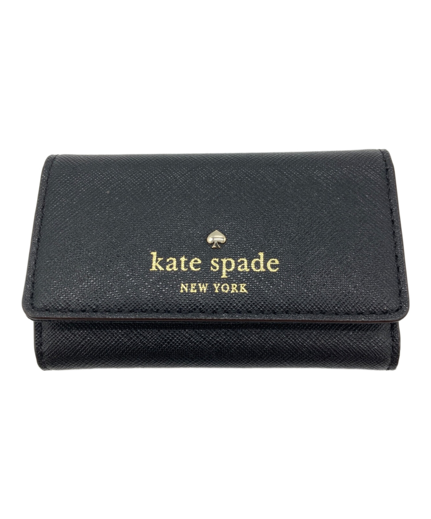 kate spade ケイトスペード キーケース アップル 黒 ブラック  