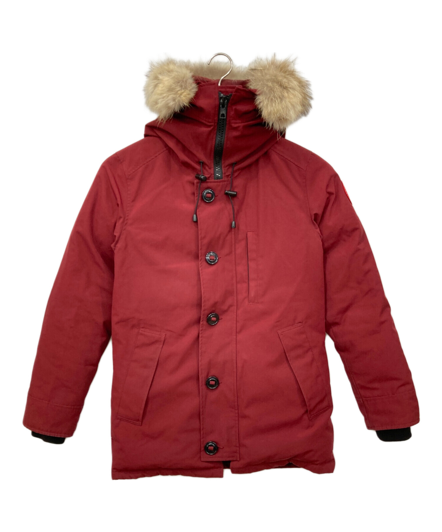 CANADA GOOSE レッドダウンコート 130サイズ（カナダグース(CANADA 
