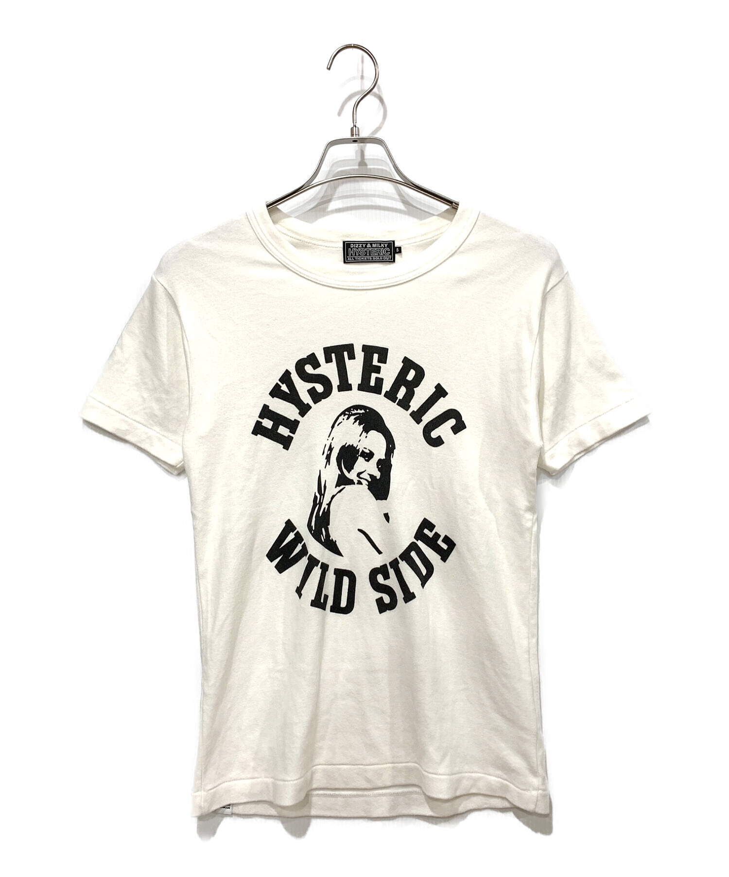 Hysteric Glamour (ヒステリックグラマー) プリントTシャツ ホワイト サイズ:Sサイズ