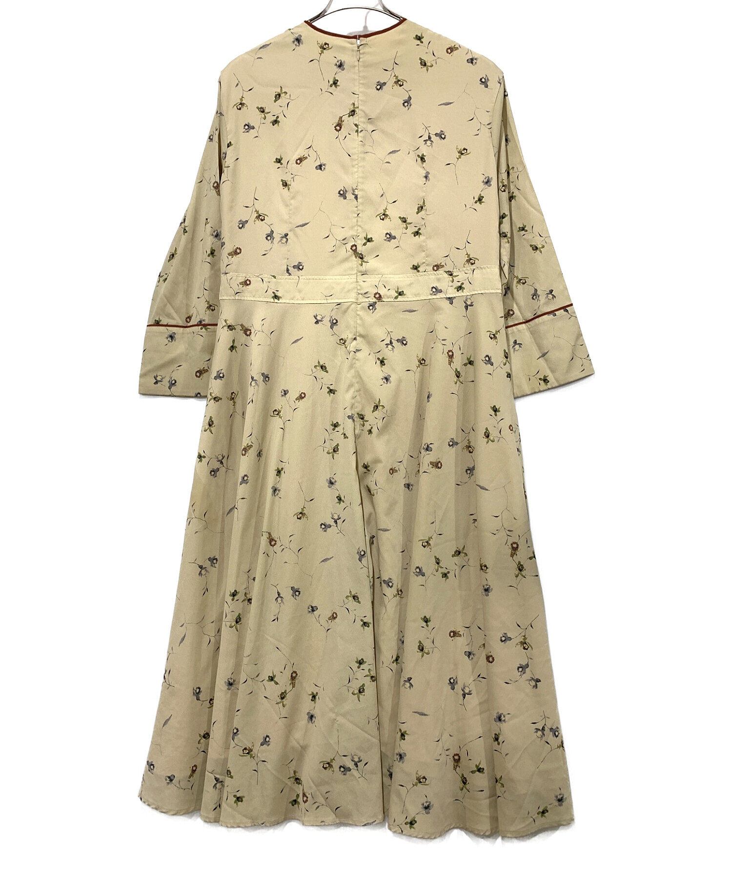 中古・古着通販】CLANE (クラネ) ドレスフラワーピンタックワンピース 