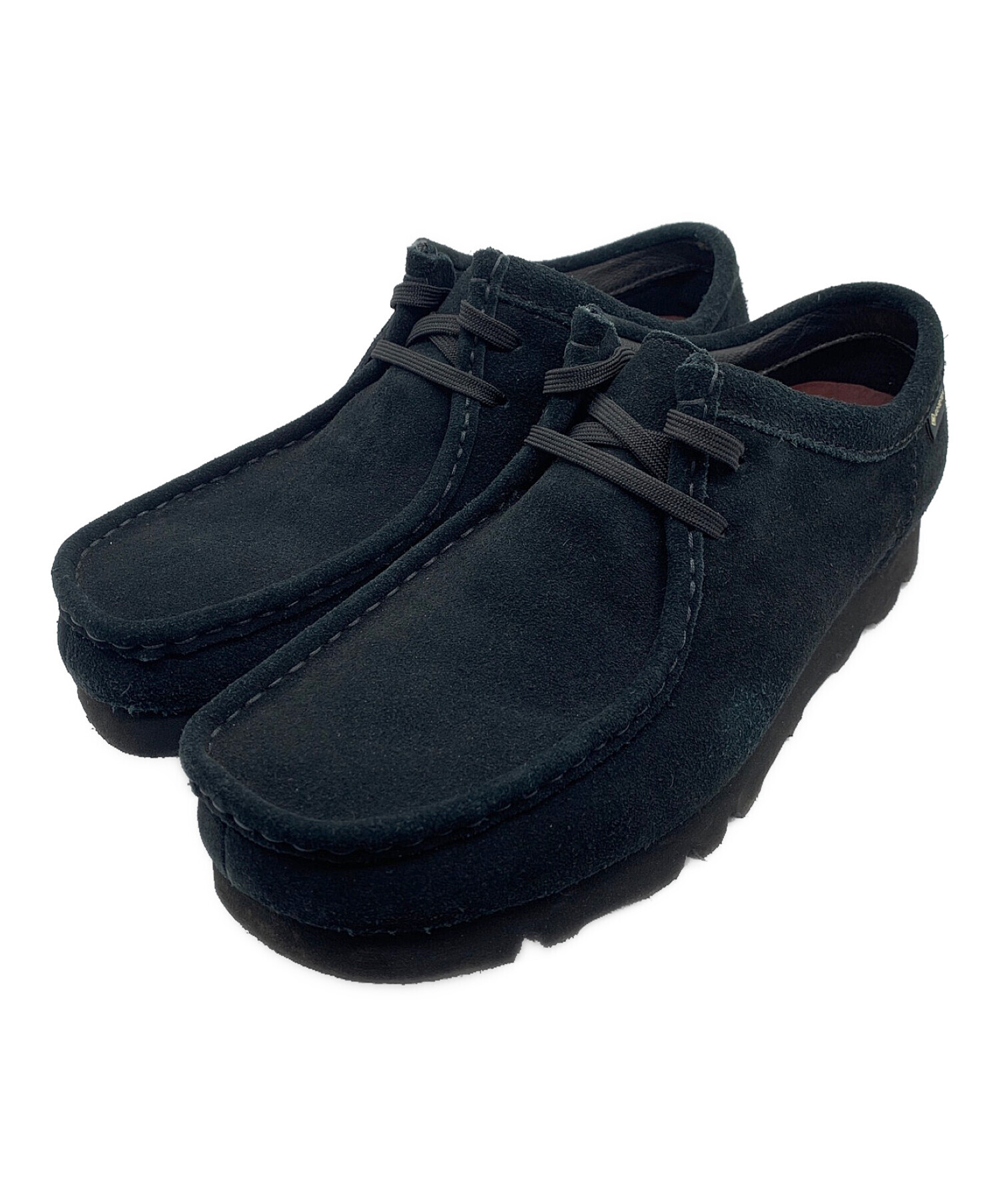 中古・古着通販】CLARKS (クラークス) ワラビーシューズ ブラック 