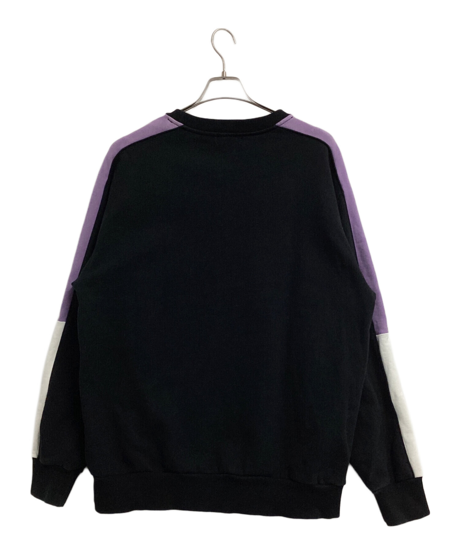 中古・古着通販】X-LARGE (エクストララージ) PANELED CREWNECK SWEAT 