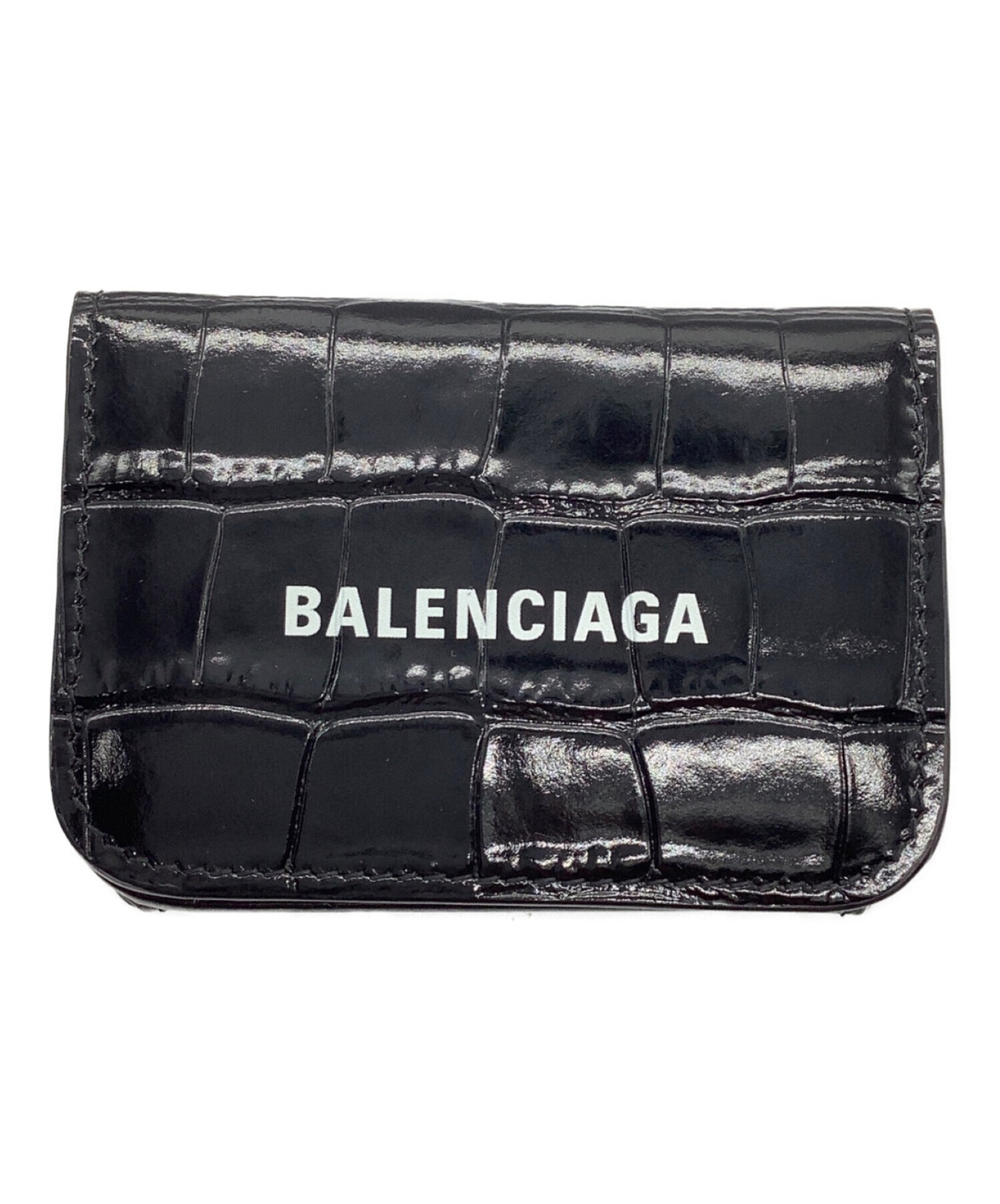 BALENCIAGA (バレンシアガ) 3つ折り財布 ブラック