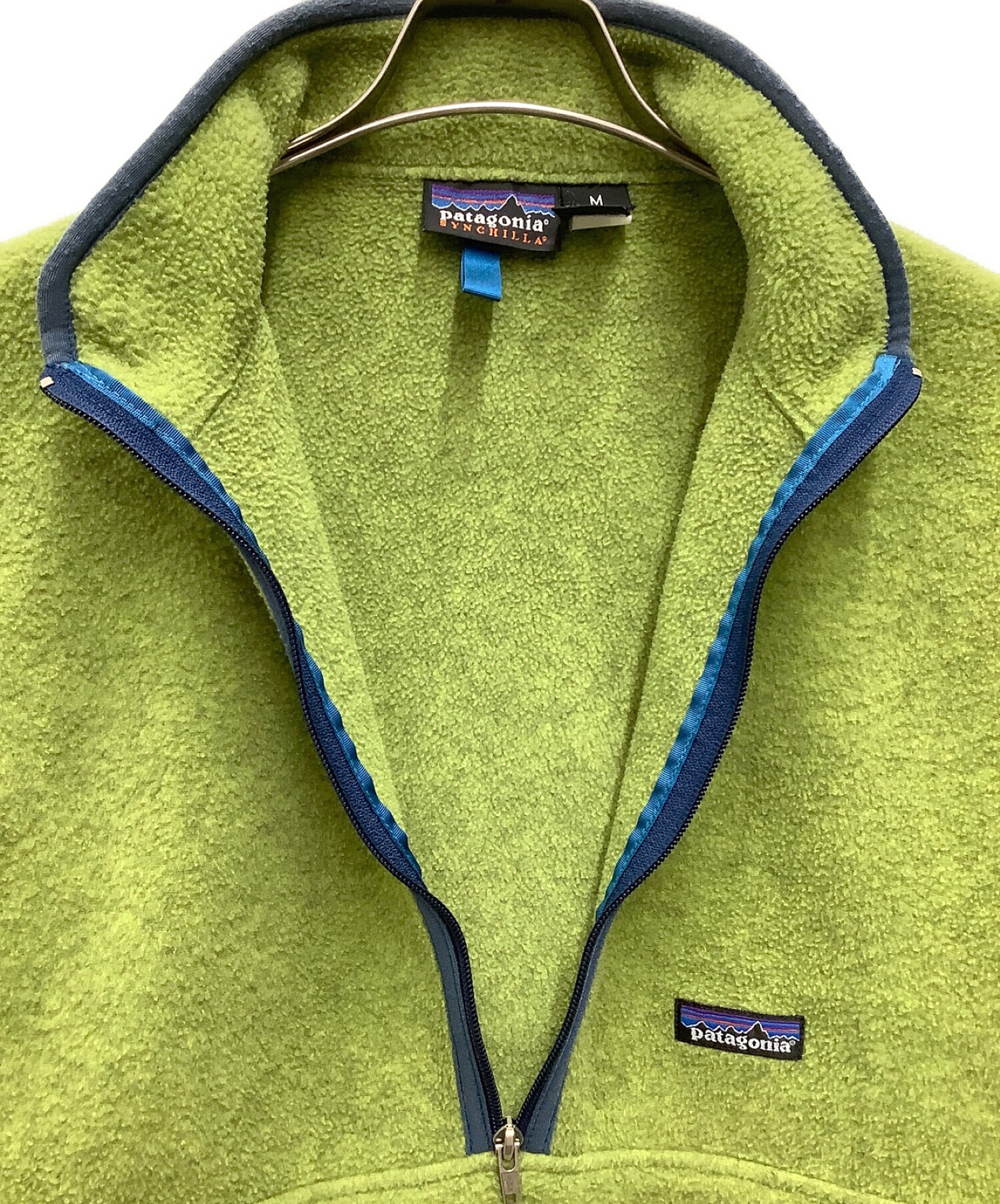 Patagonia (パタゴニア) フリースジャケット 黄緑 サイズ:M