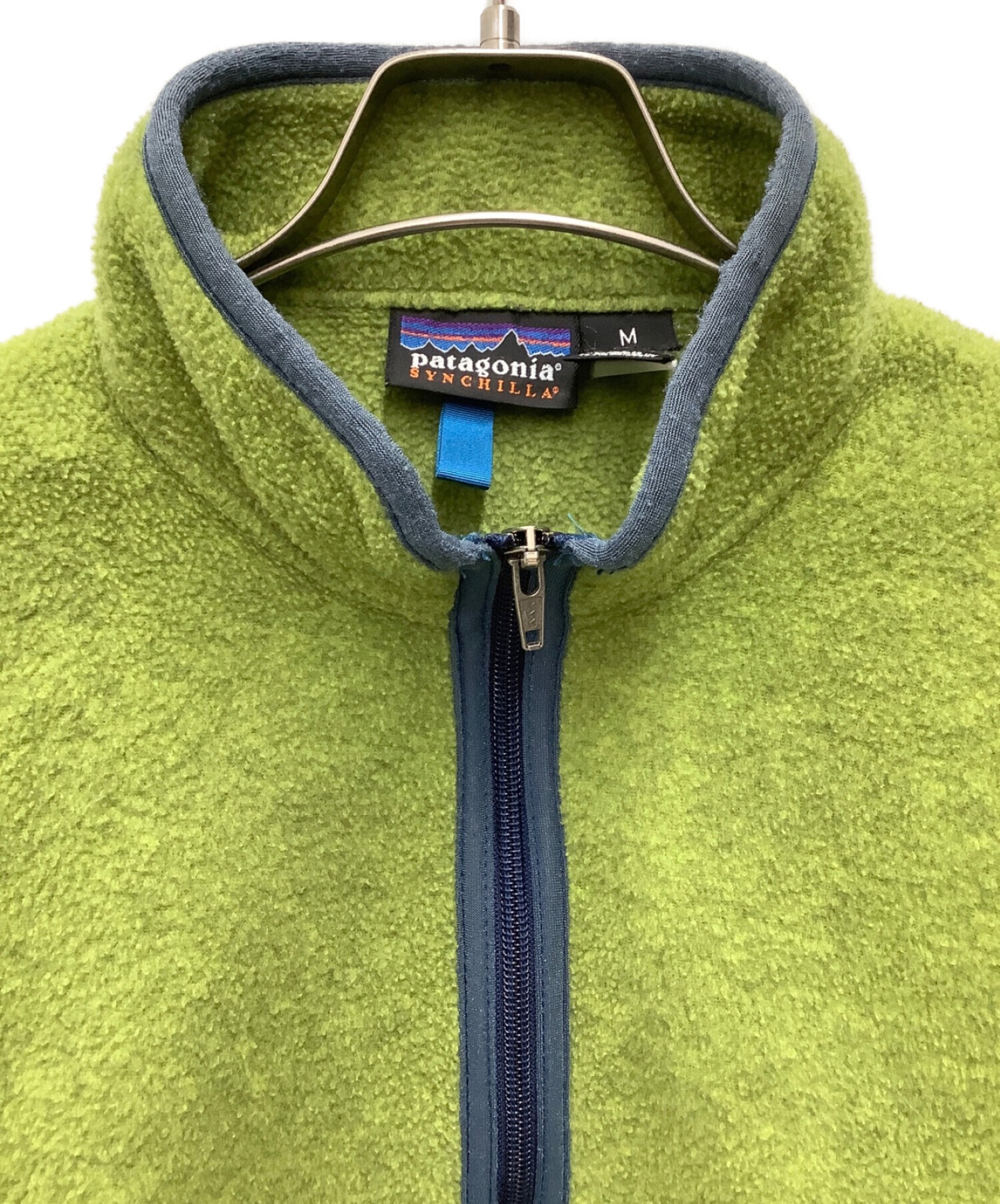 Patagonia (パタゴニア) フリースジャケット 黄緑 サイズ:M