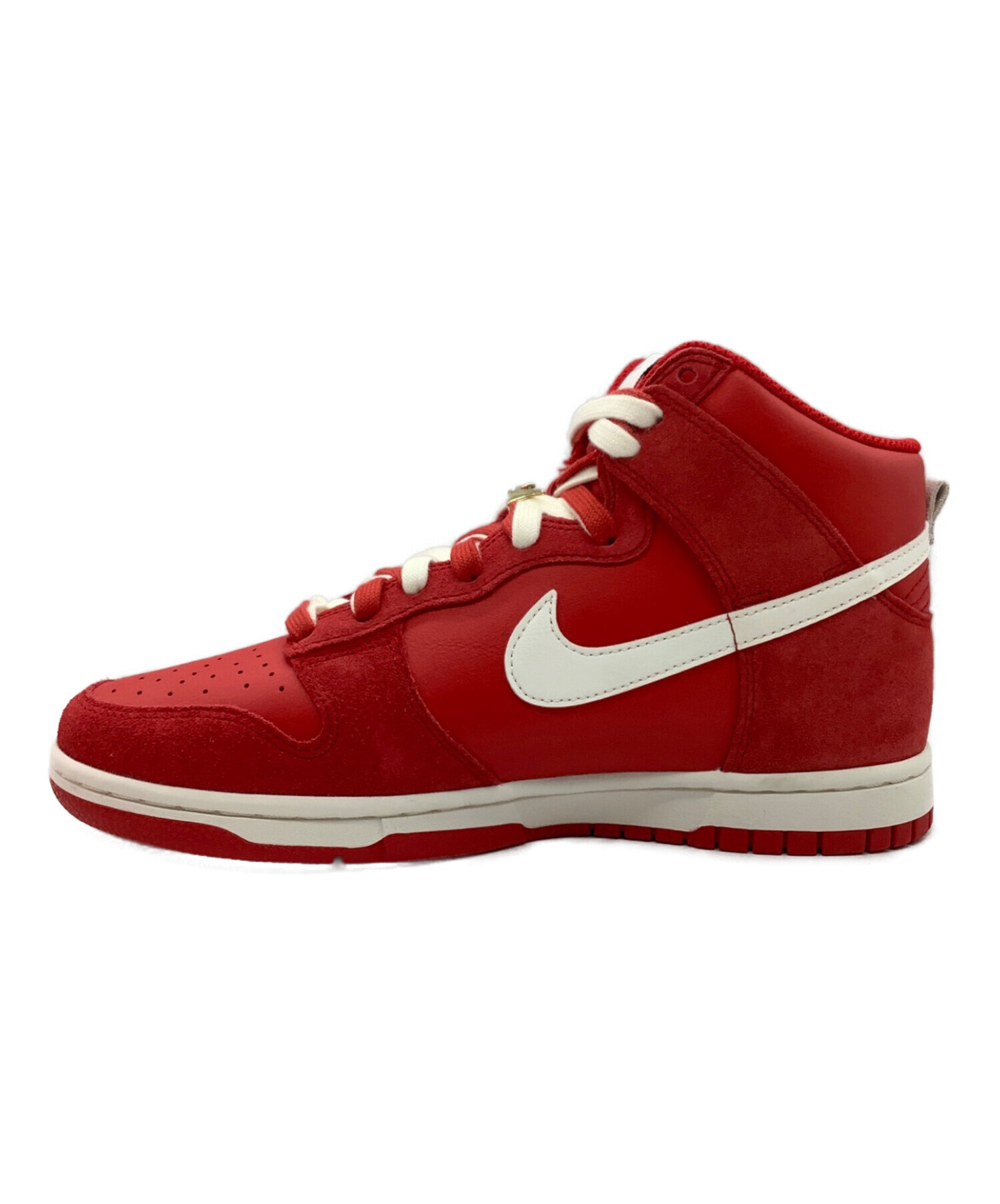 中古・古着通販】NIKE (ナイキ) DUNK HIGH SE FIRST USE レッド サイズ 