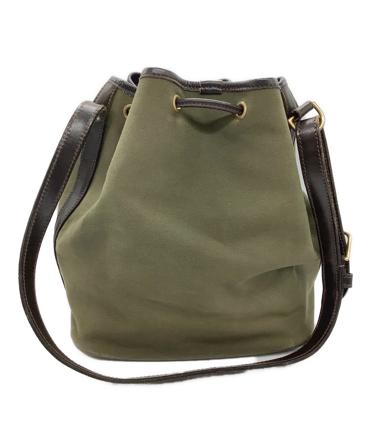 中古・古着通販】Brady (ブレディ) 巾着ショルダーバッグ グリーン 
