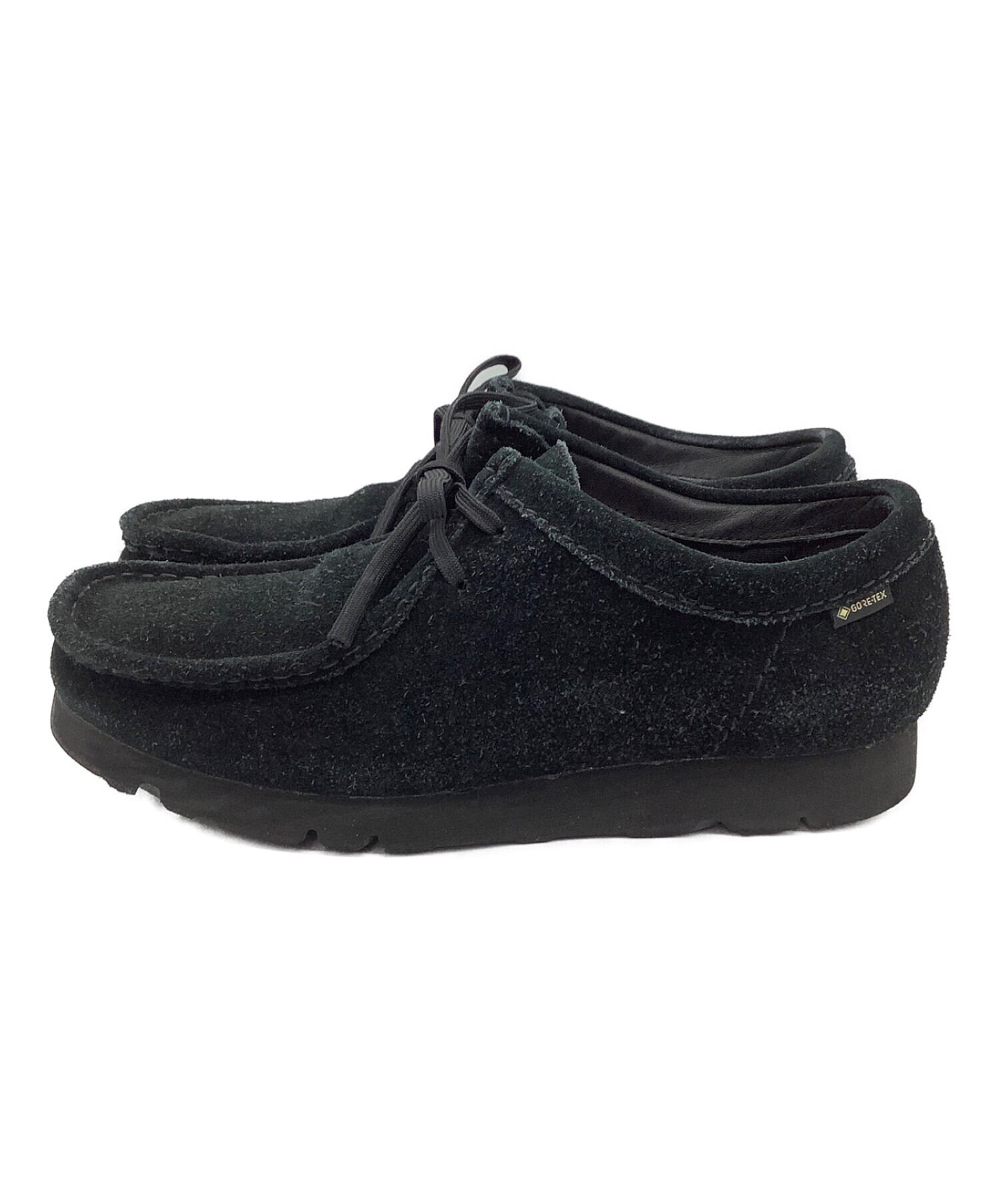 中古・古着通販】CLARKS (クラークス) ワラビー GORE-TEX ブラック 