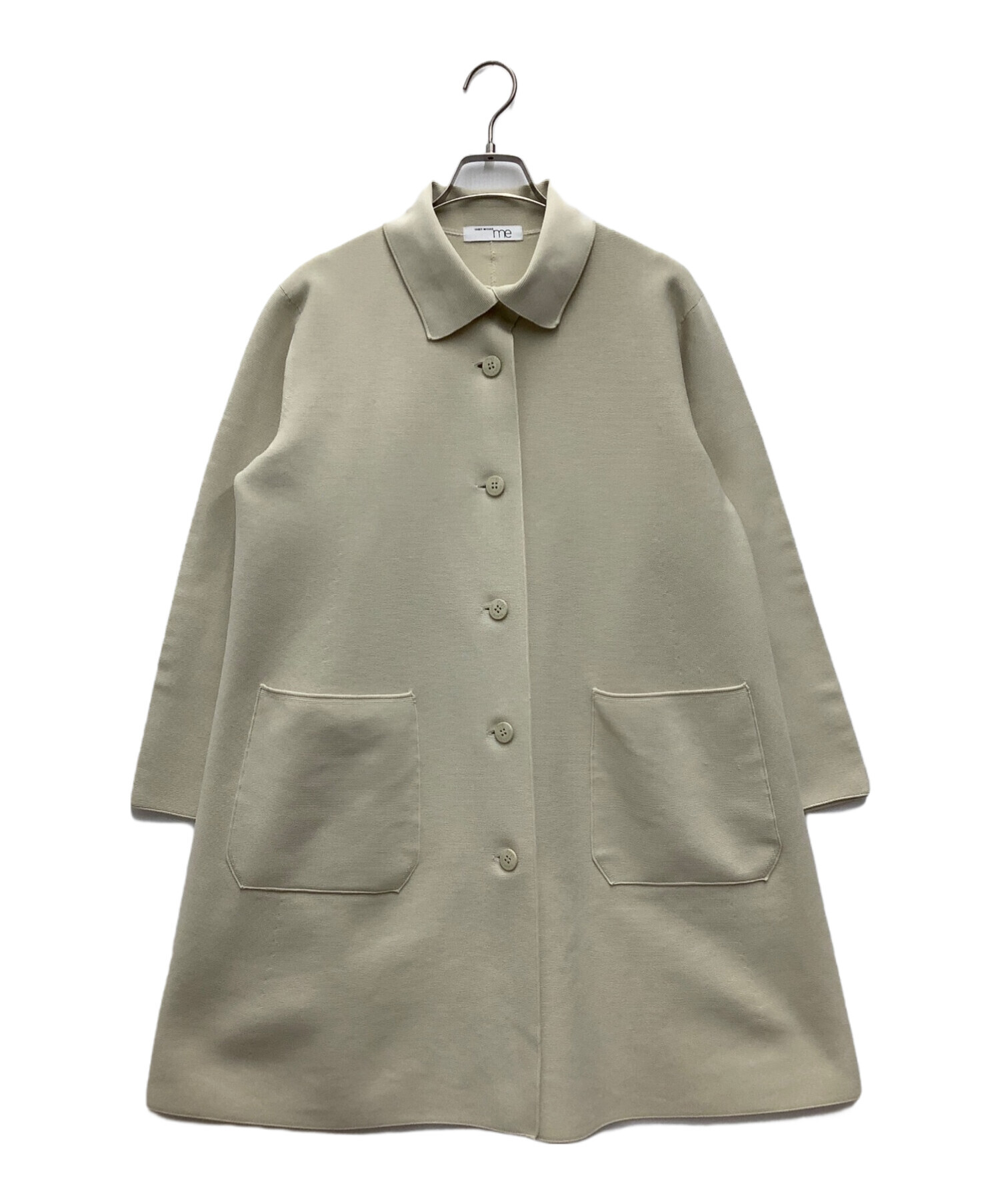 中古・古着通販】me ISSEY MIYAKE (ミーイッセイ ミヤケ) ニットコート  