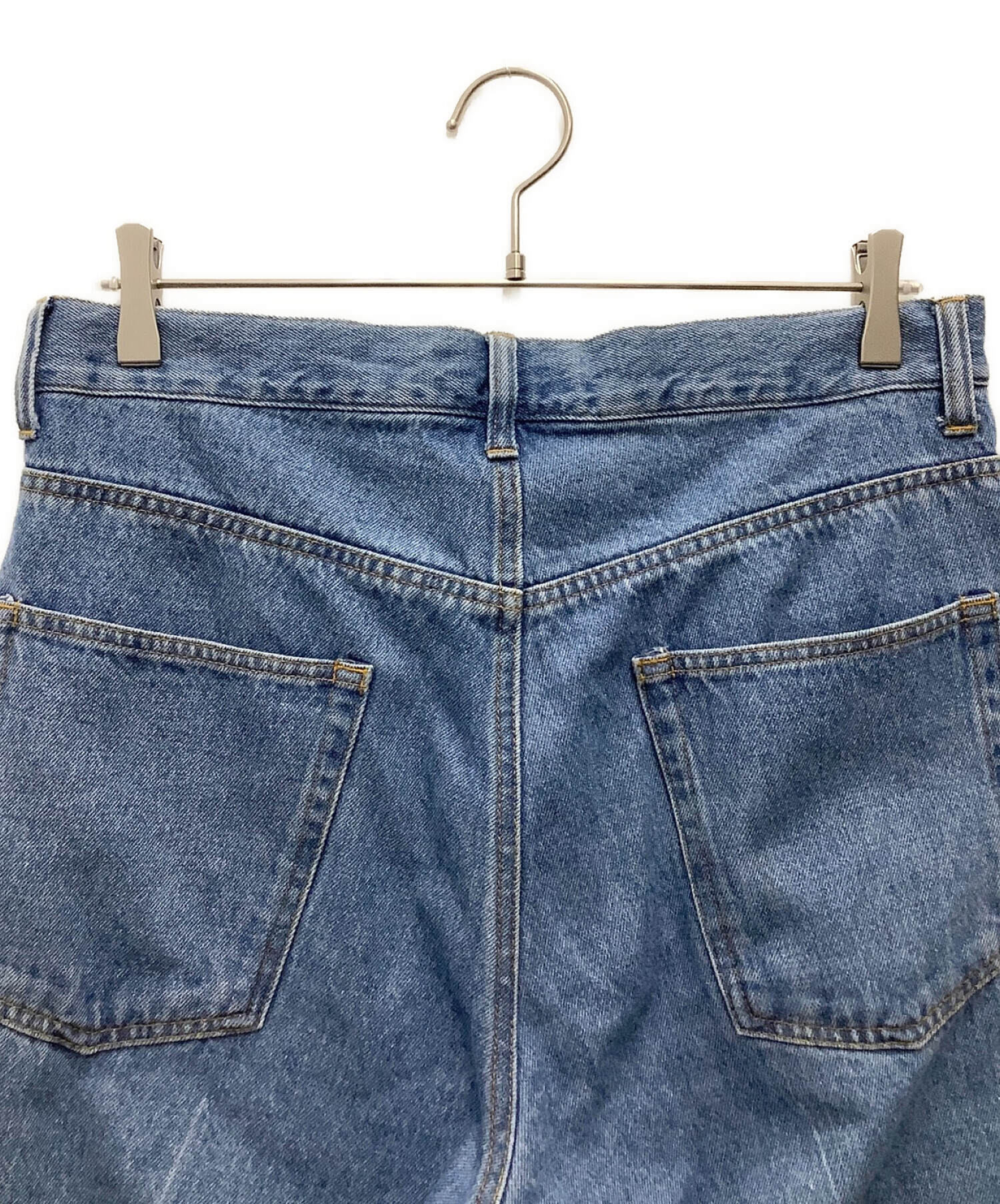 TOGA VIRILIS DENIM TAPE PRINT PANTS｜デニム/ジーンズ