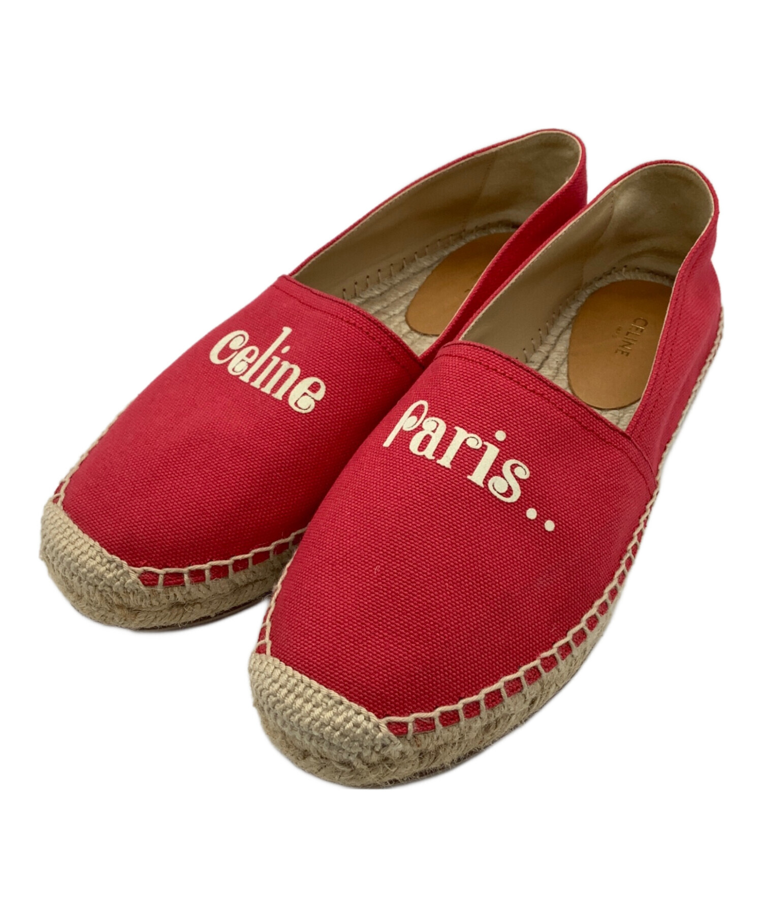 中古・古着通販】CELINE (セリーヌ) エスパドリーユ ピンク サイズ  