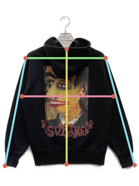 ☆ 18AW SUPREME シュプリーム Portrait Hooded Sweatshirt ポート  