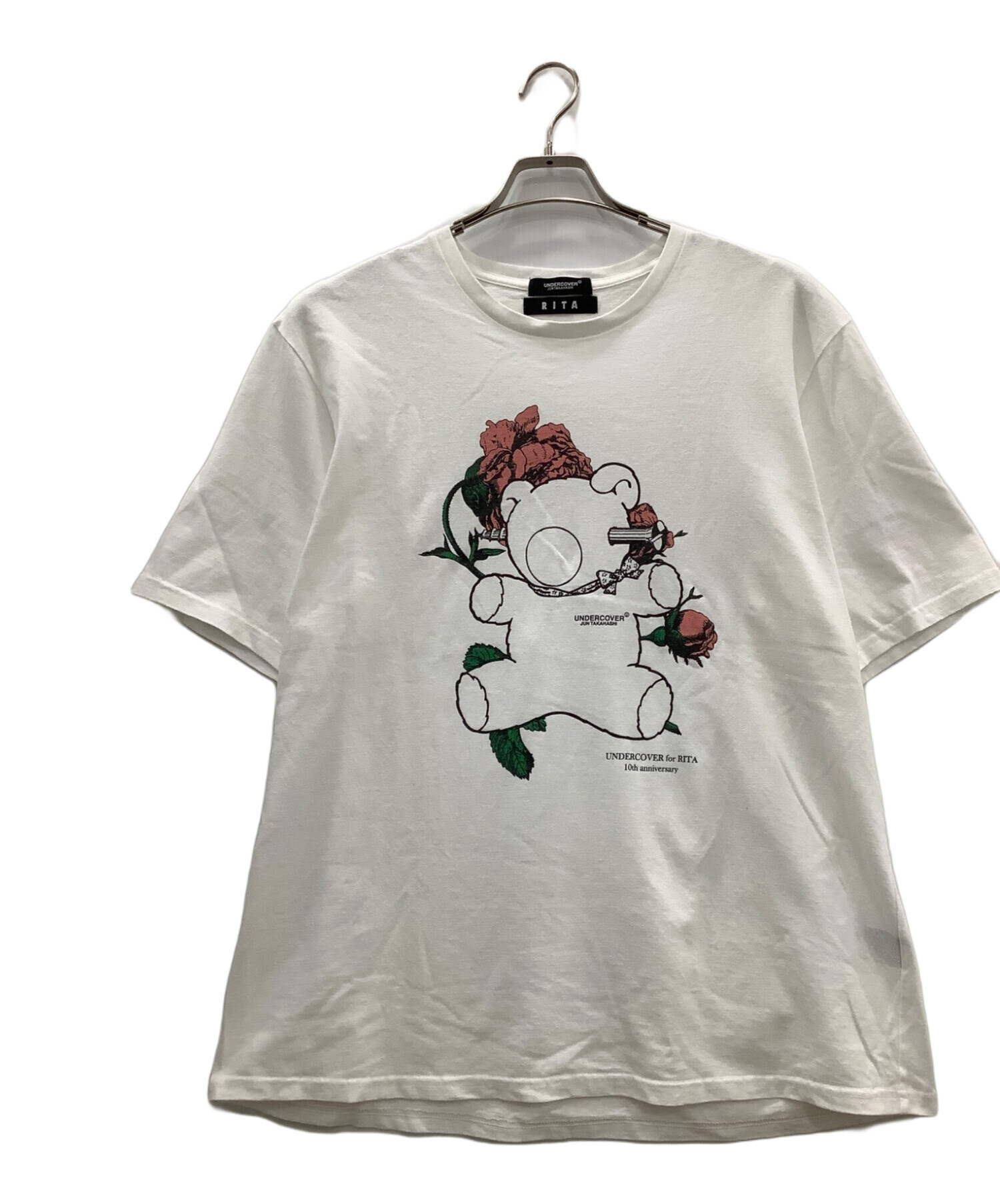 アンダーカバー 編上げ半袖シャツ カットソー2（UNDERCOVER】袖下 