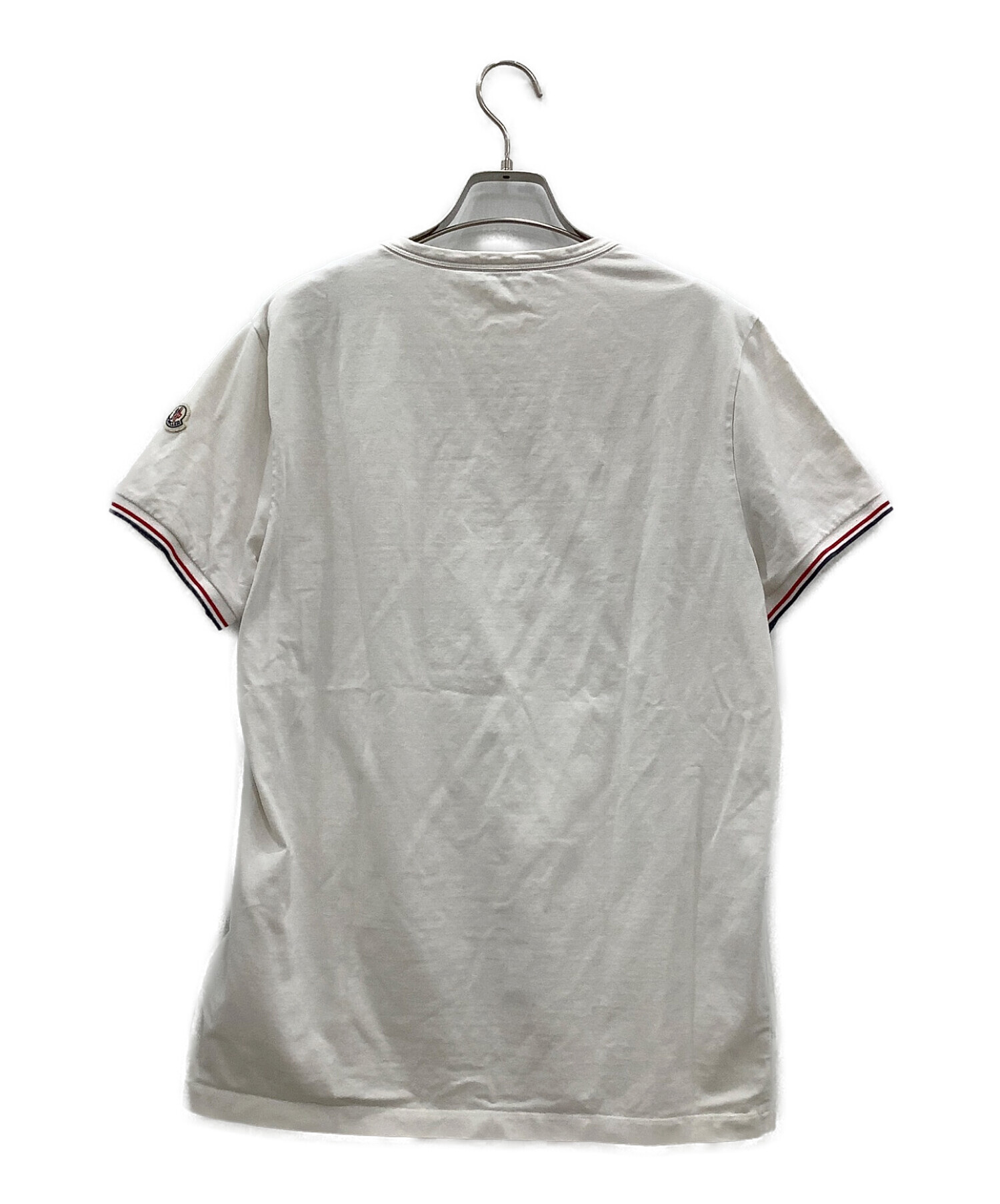 中古・古着通販】MONCLER (モンクレール) 半袖カットソー ベージュ 