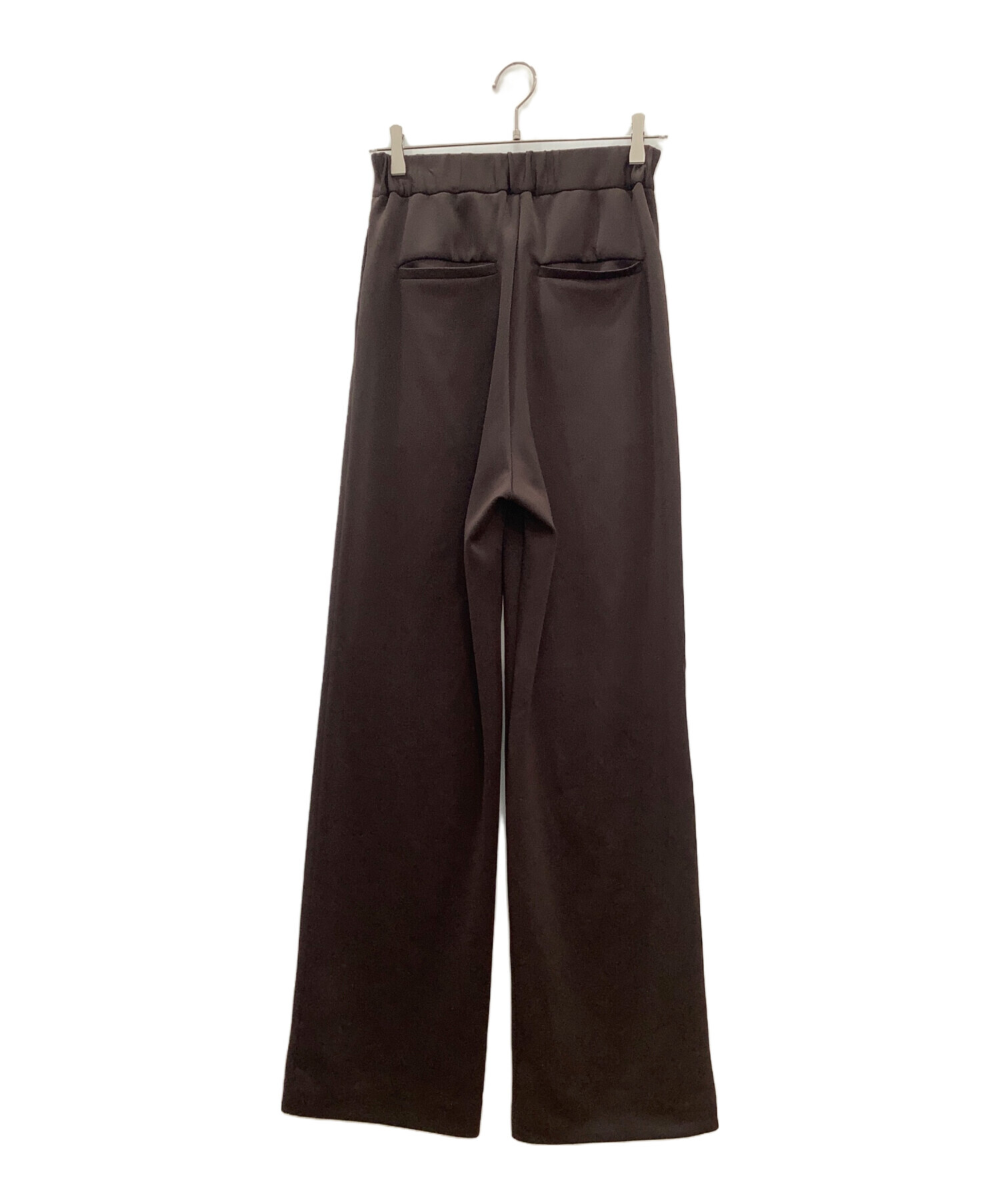 中古・古着通販】ENOF (イナフ) enof イージーパンツ ブラウン サイズ 