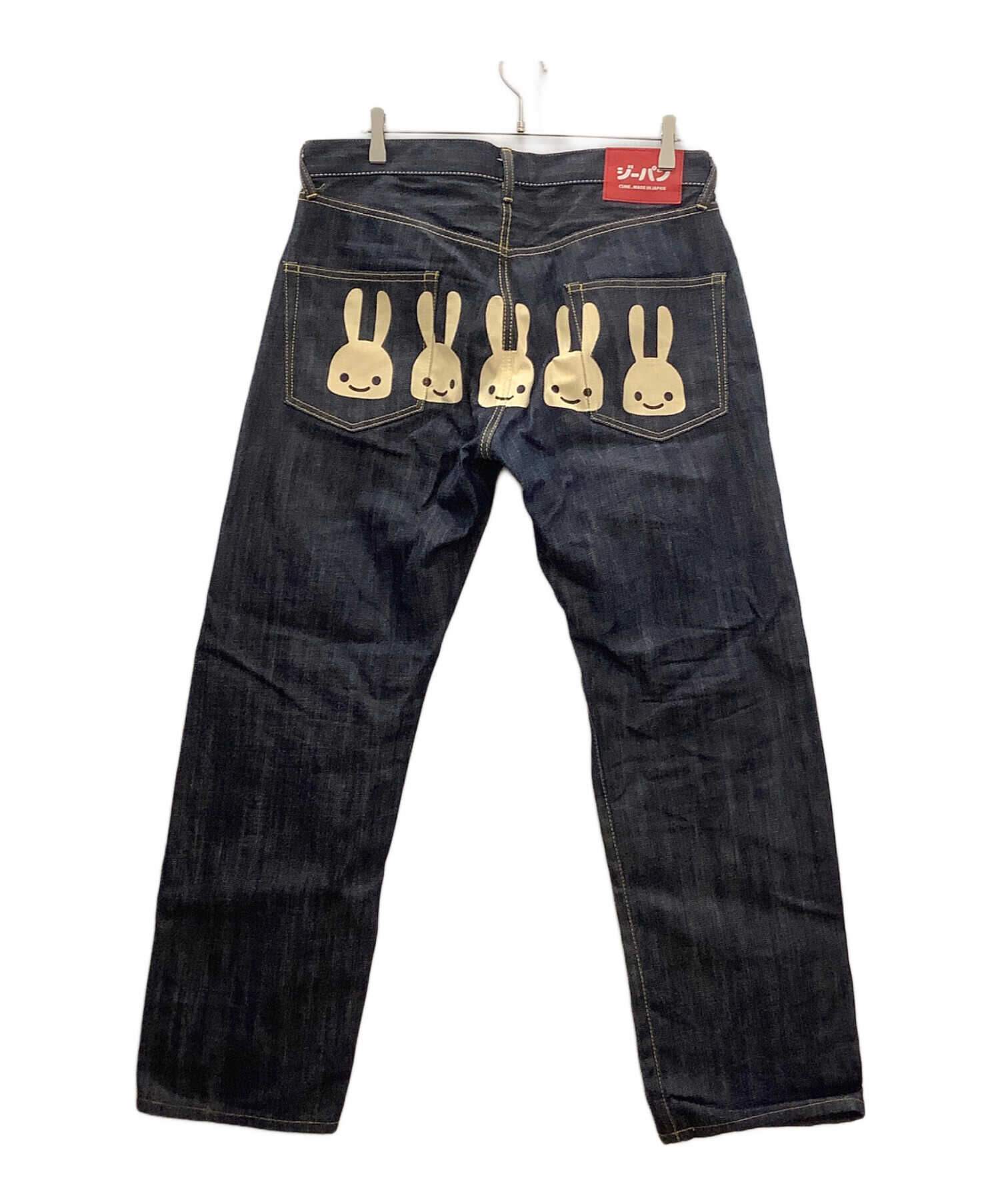 中古・古着通販】CUNE (キューン) 5連うさぎデニムパンツ インディゴ 